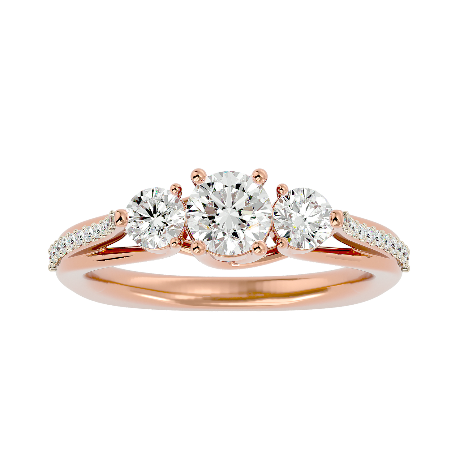 Aviana Diamond Three Stone Ring
