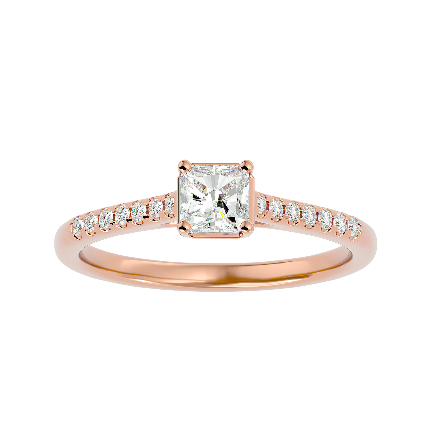 Alessandra Diamond Solitaire Ring