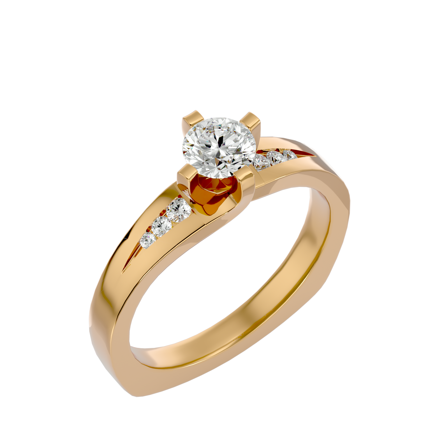 Ariah Diamond Solitaire Ring