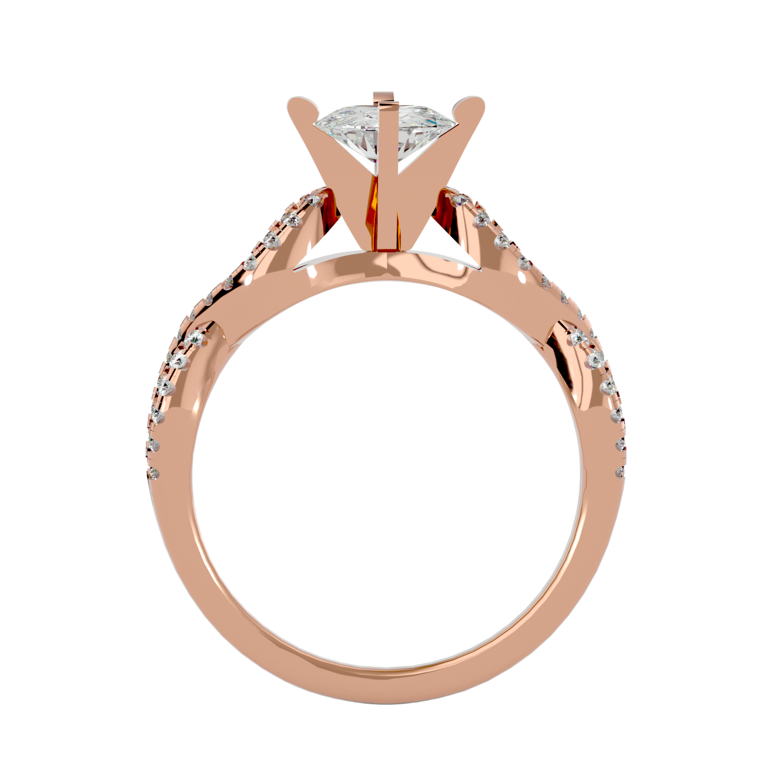 Saylor Diamond Solitaire Ring