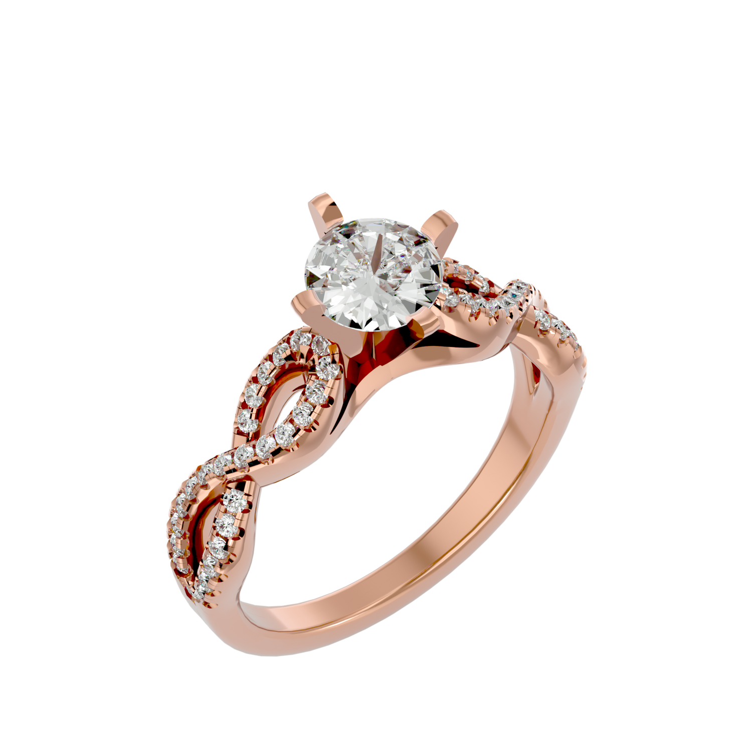 Saylor Diamond Solitaire Ring