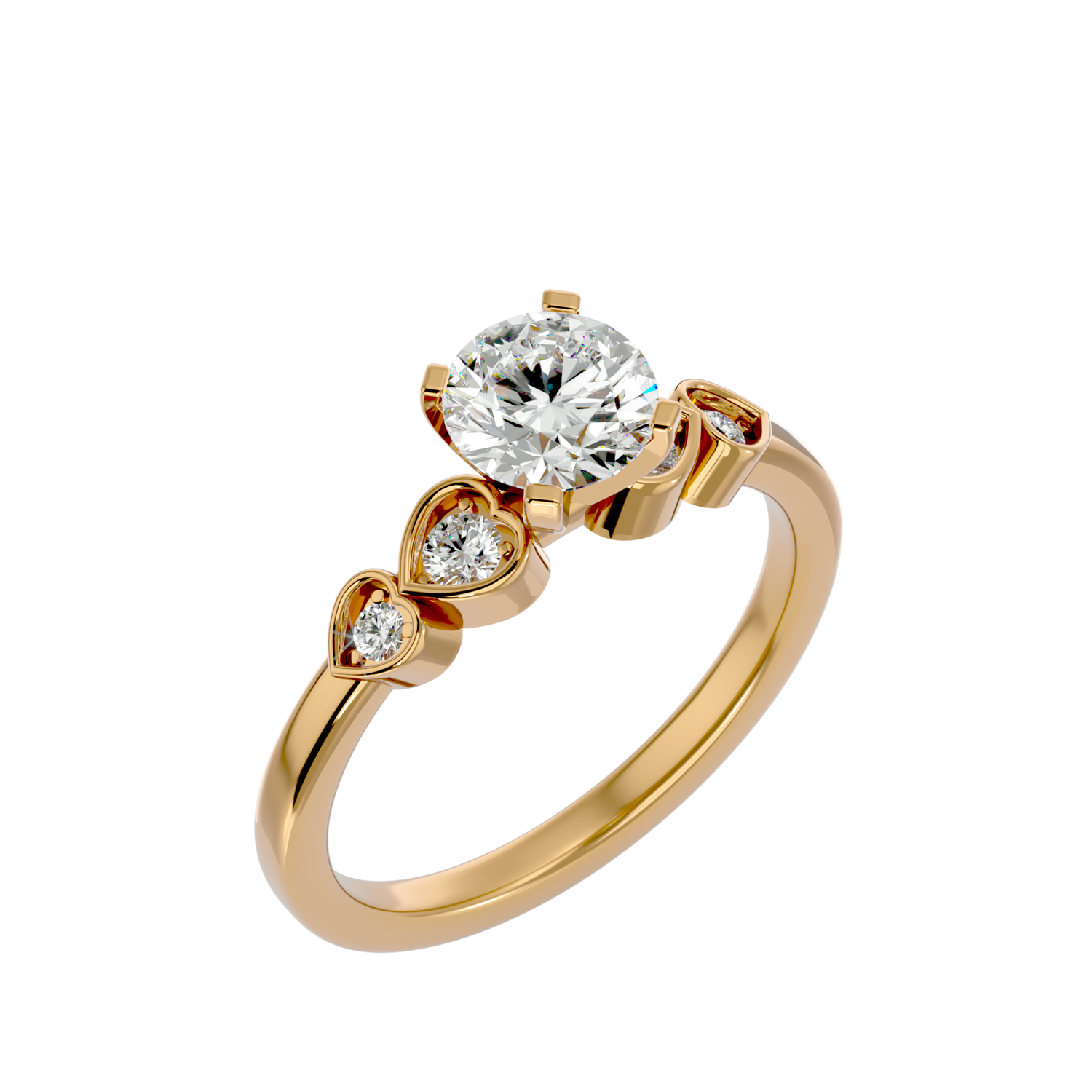 Dakota Diamond Solitaire Ring