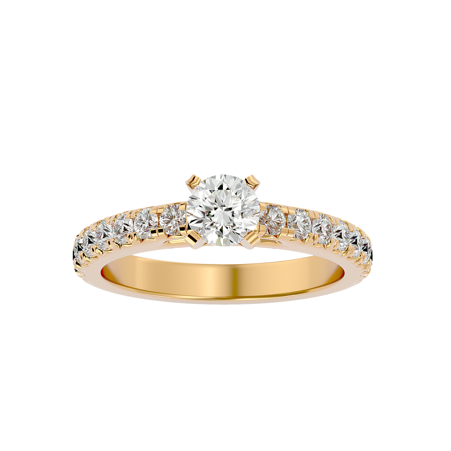 Evie Diamond Solitaire Ring
