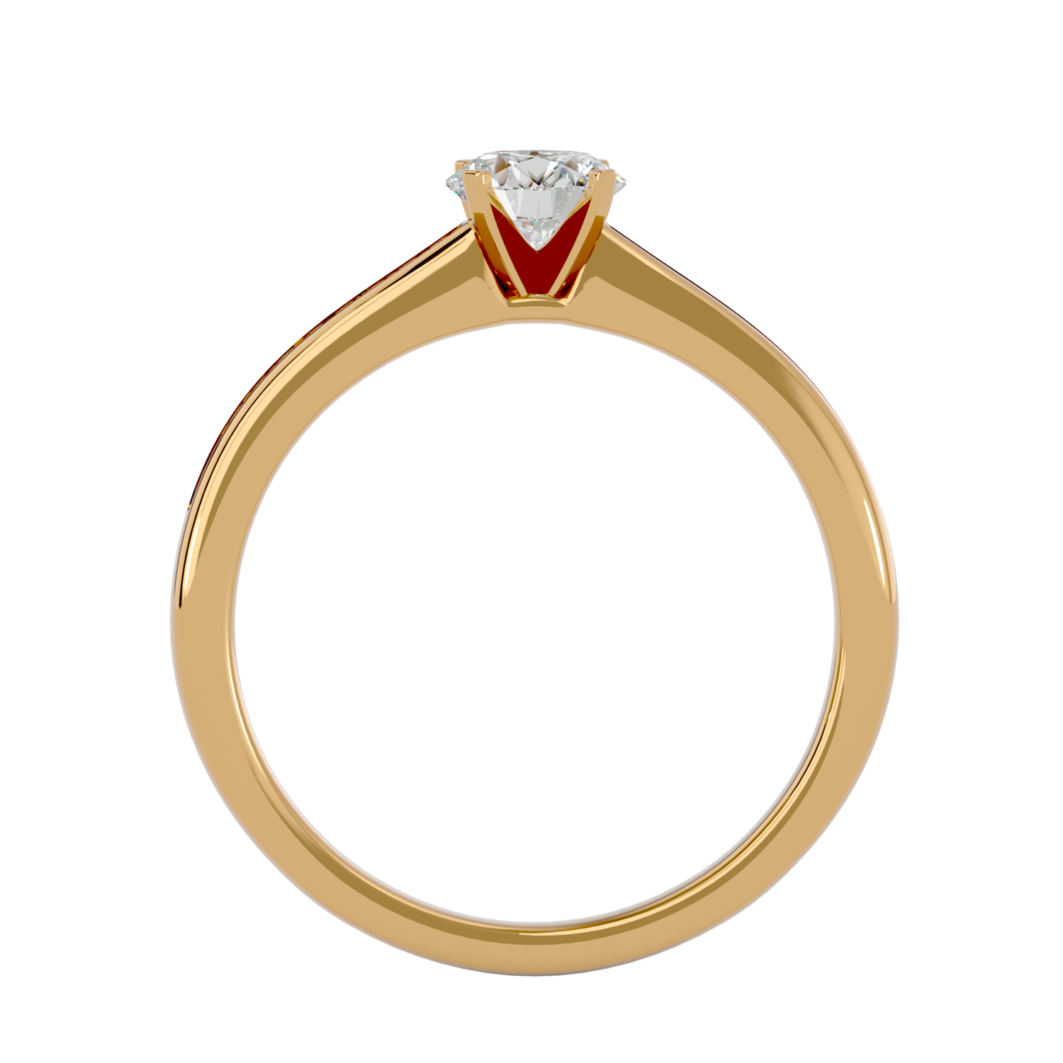 Paislee Diamond Solitaire Ring