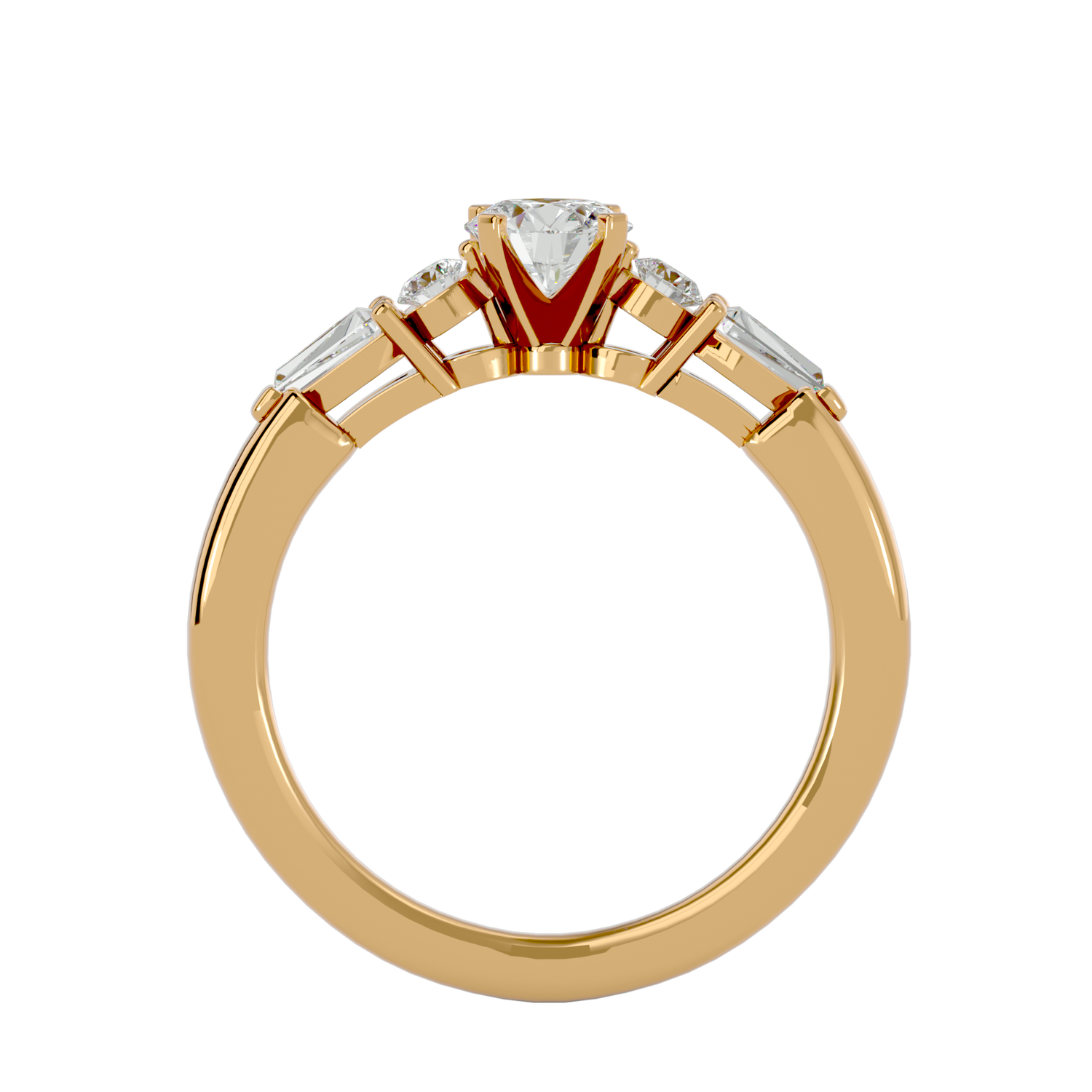Gabriela Diamond Solitaire Ring