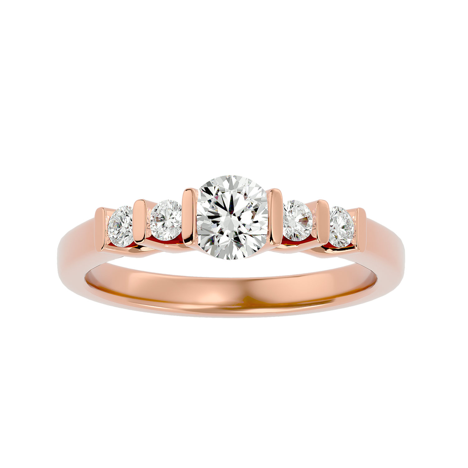 Gabrielle Diamond Solitaire Ring