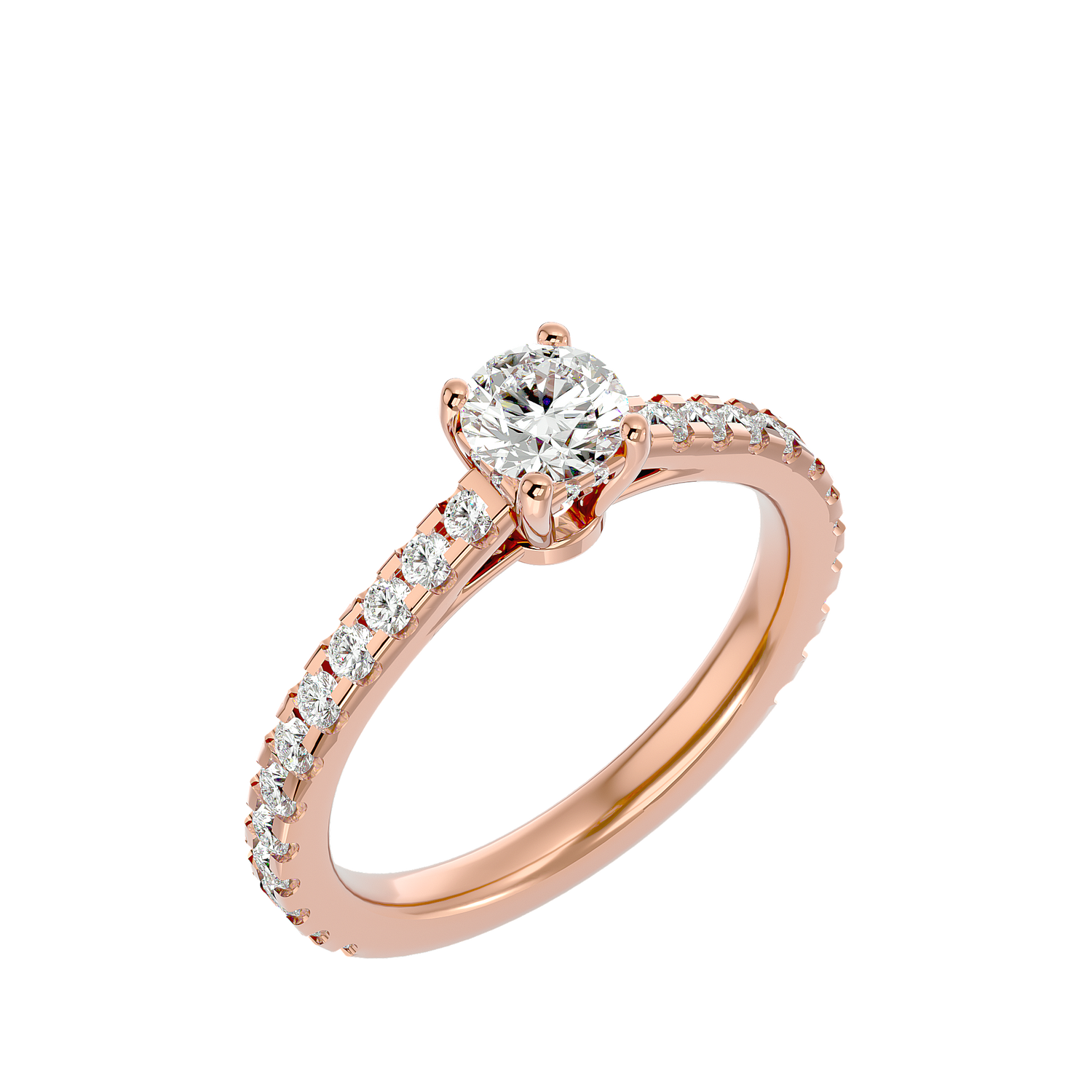 Heidi Diamond Solitaire Ring