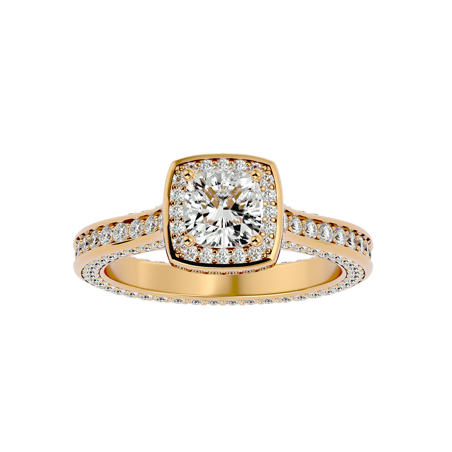 Kenzie Diamond Halo Ring