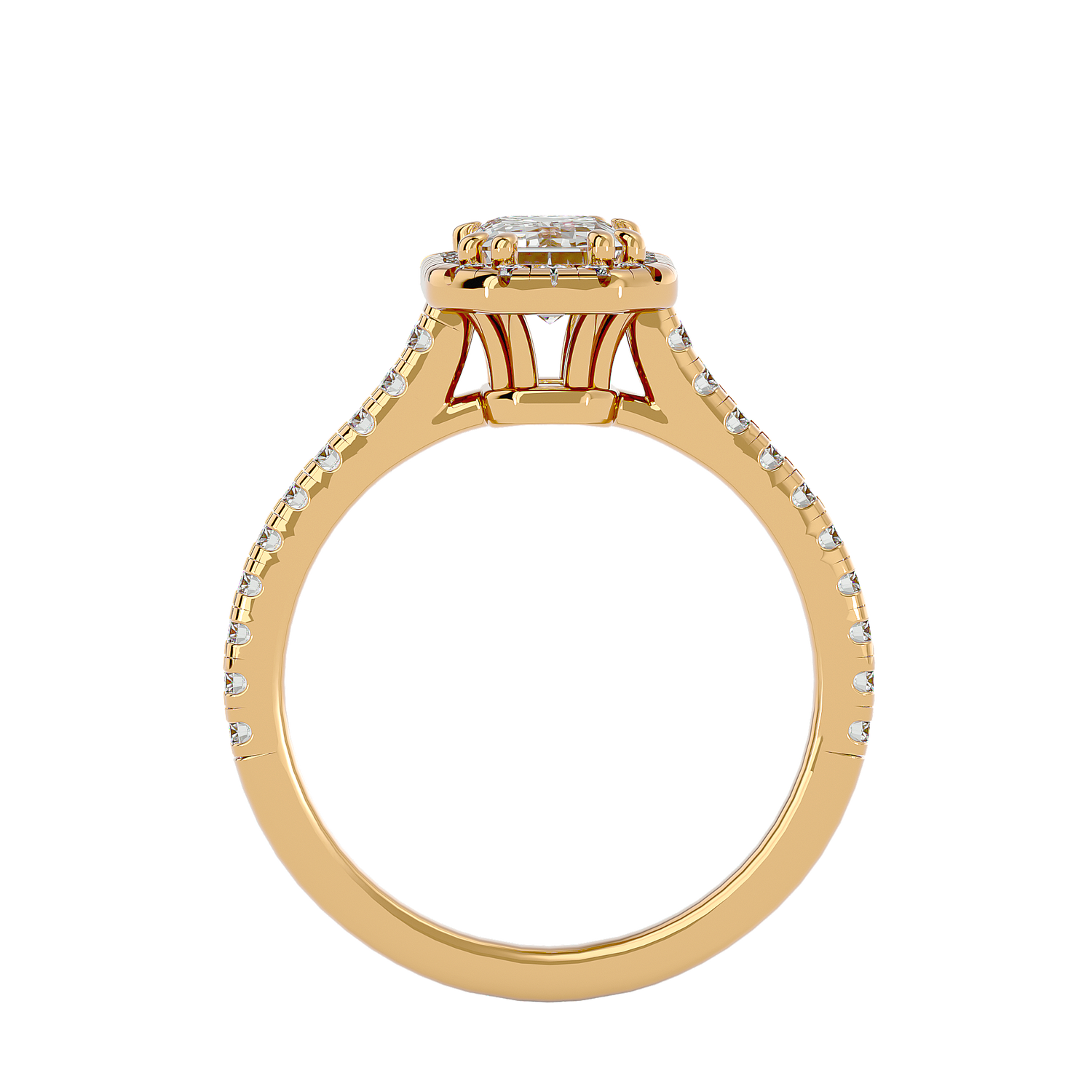 Jaylee Diamond Halo Ring