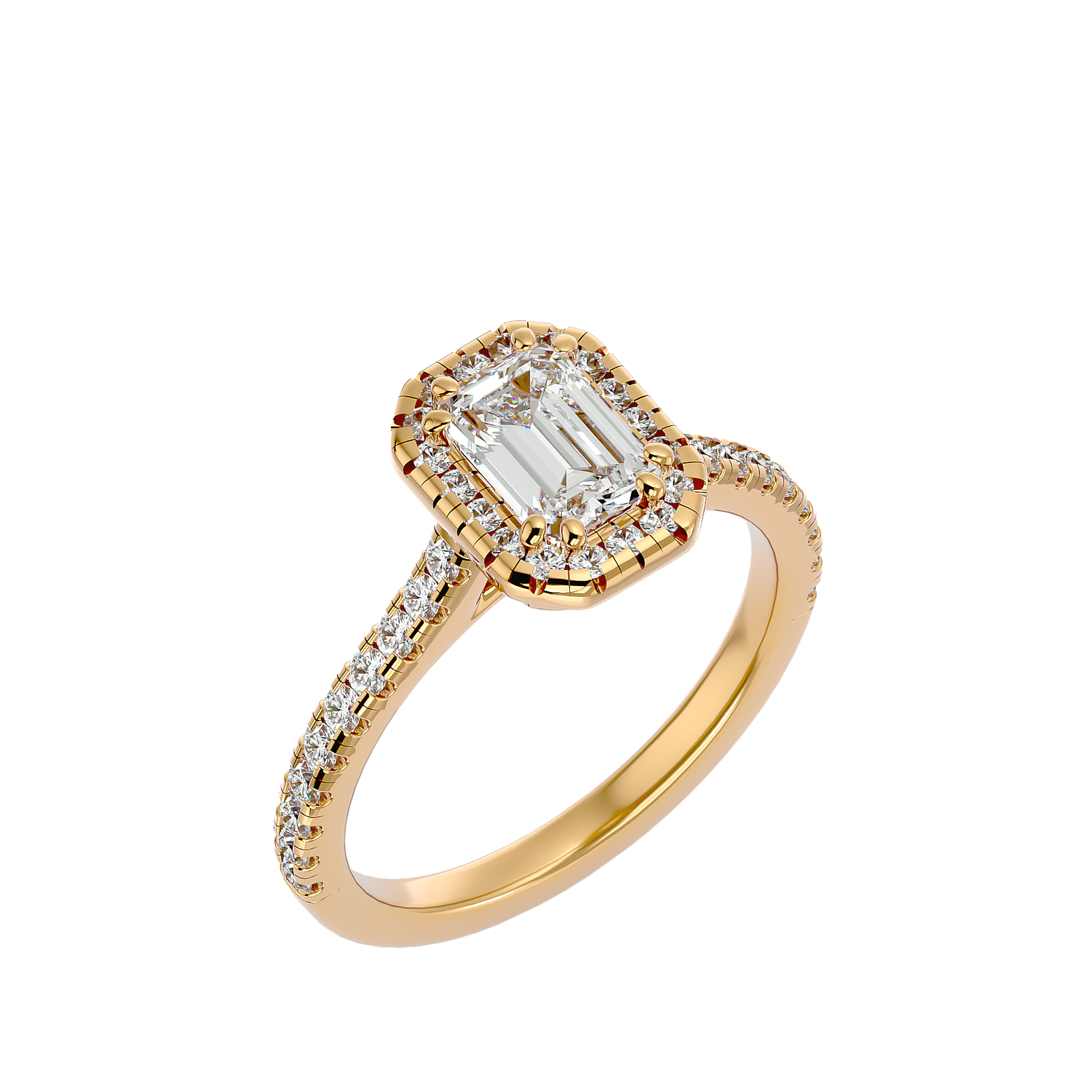 Jaylee Diamond Halo Ring