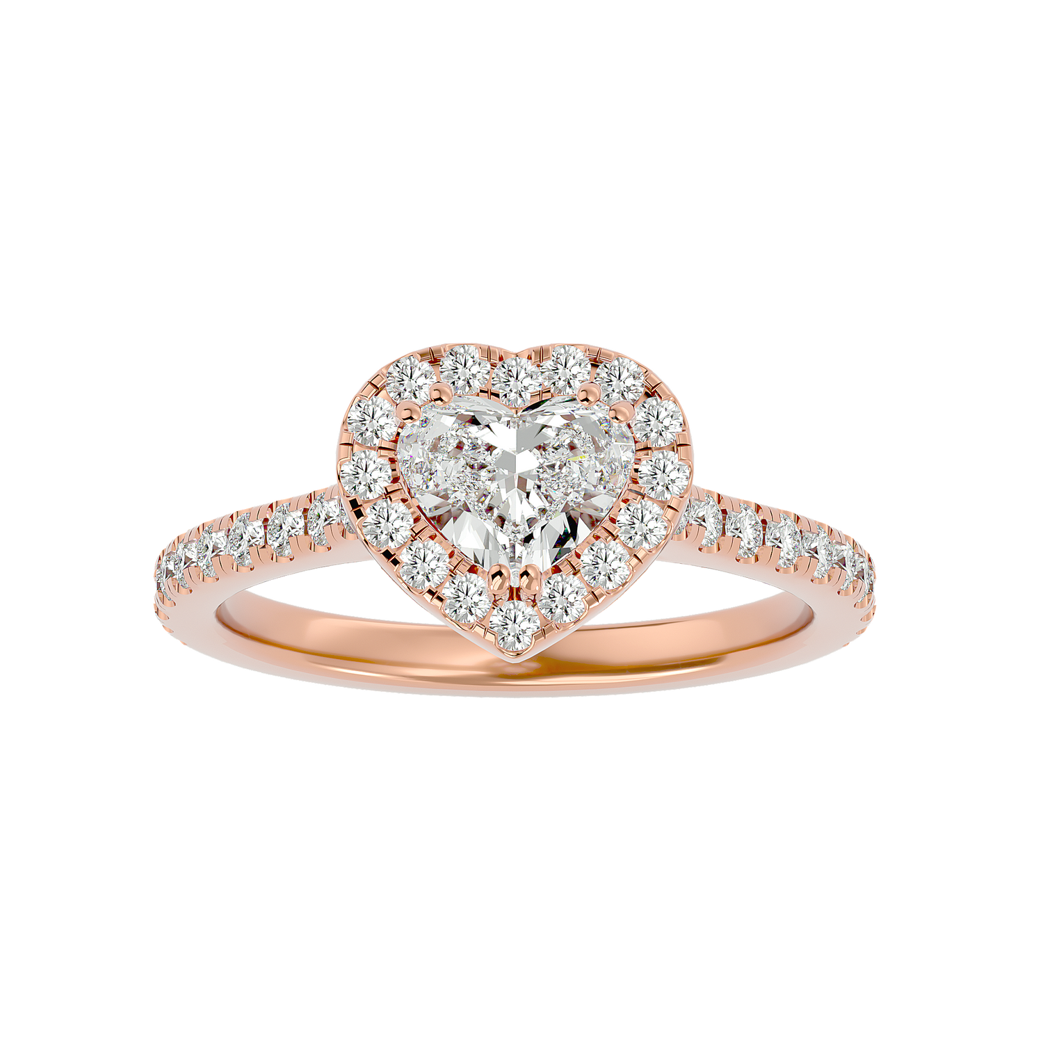 Veronica Diamond Halo Ring
