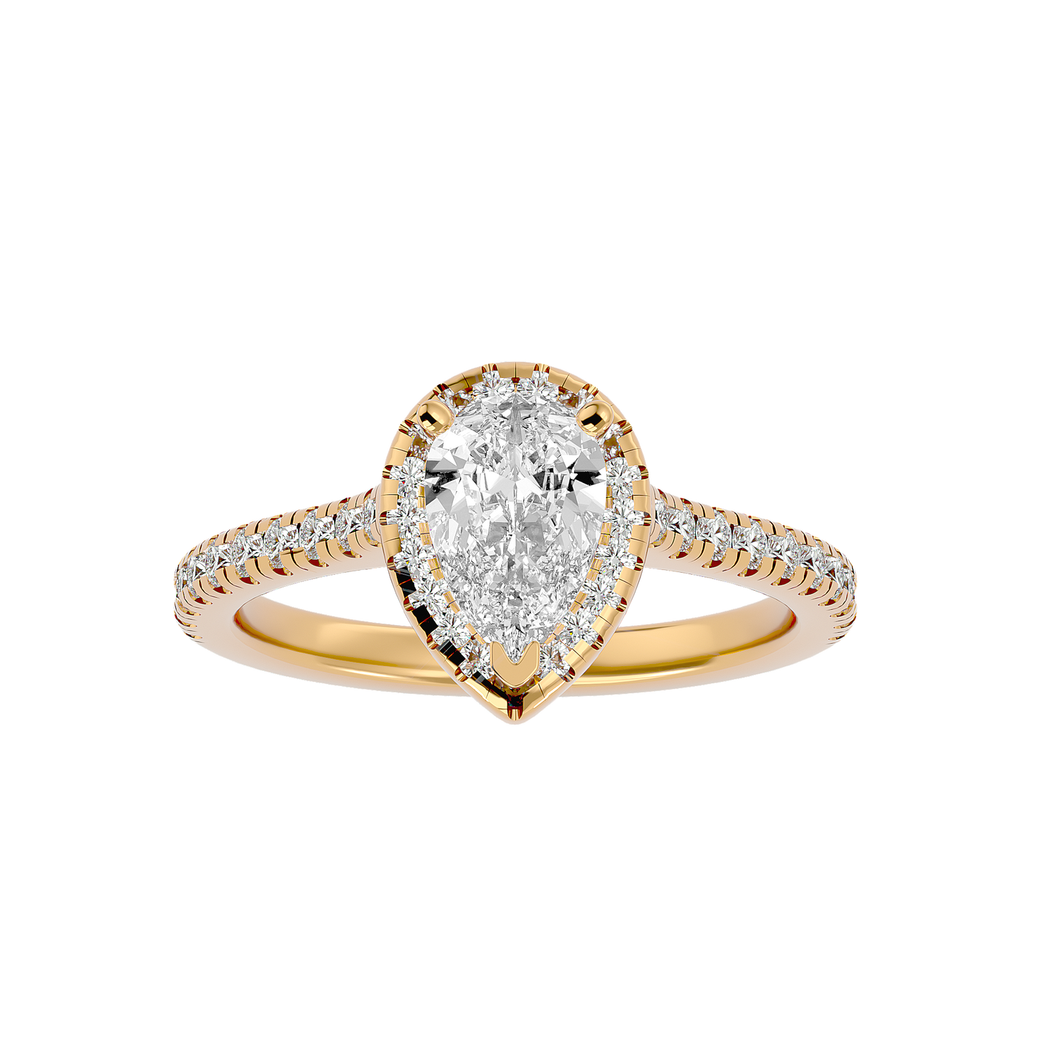 Genesis Diamond Halo Ring