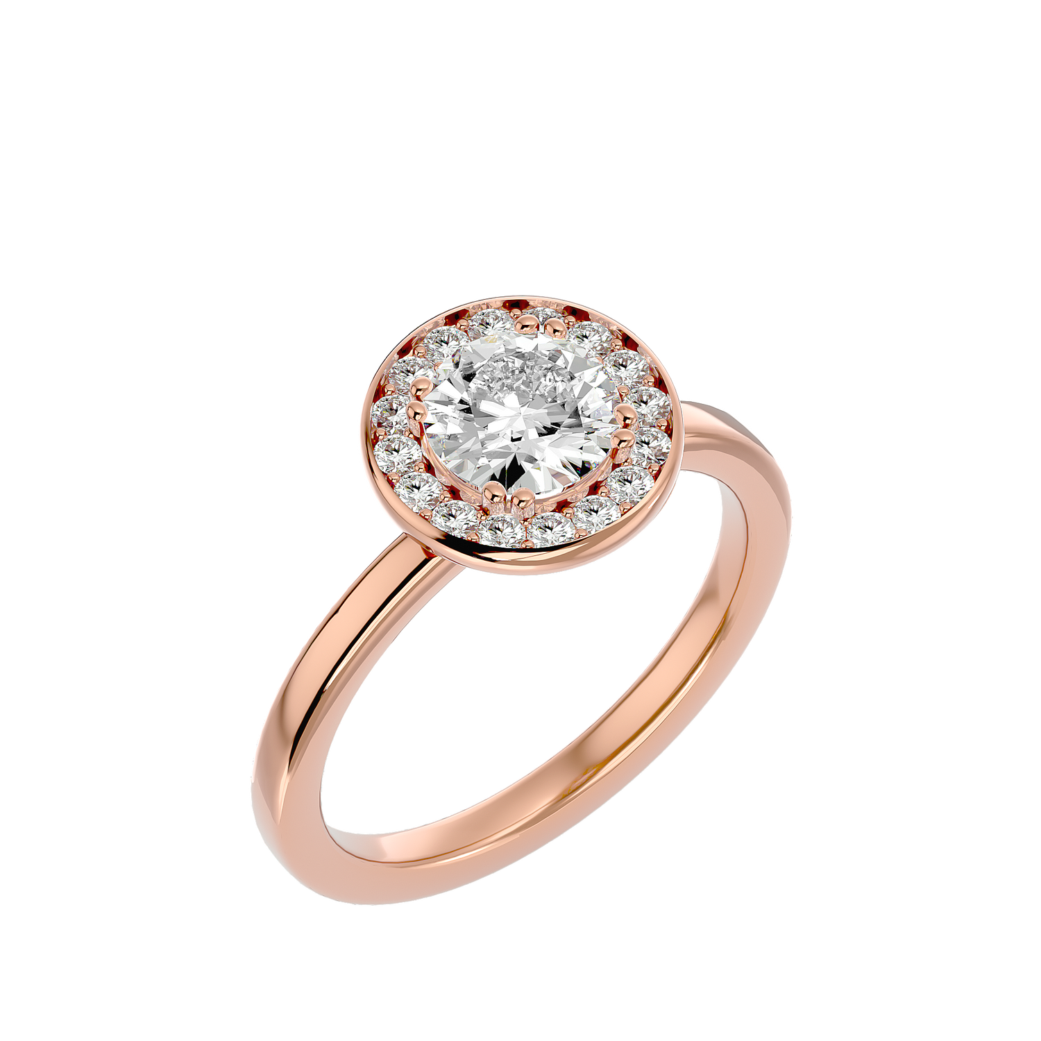 Millie Diamond Halo Ring