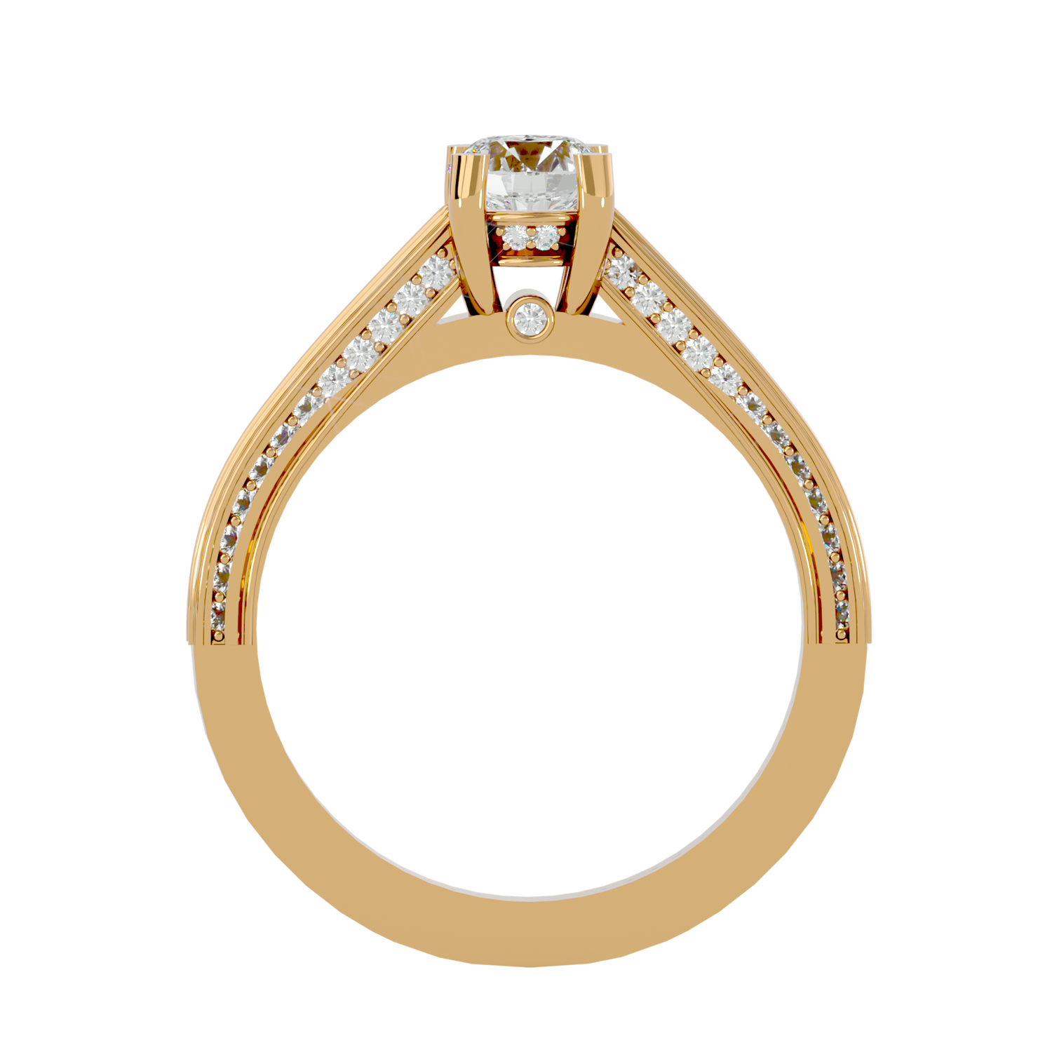 Keira Diamond Solitaire Ring