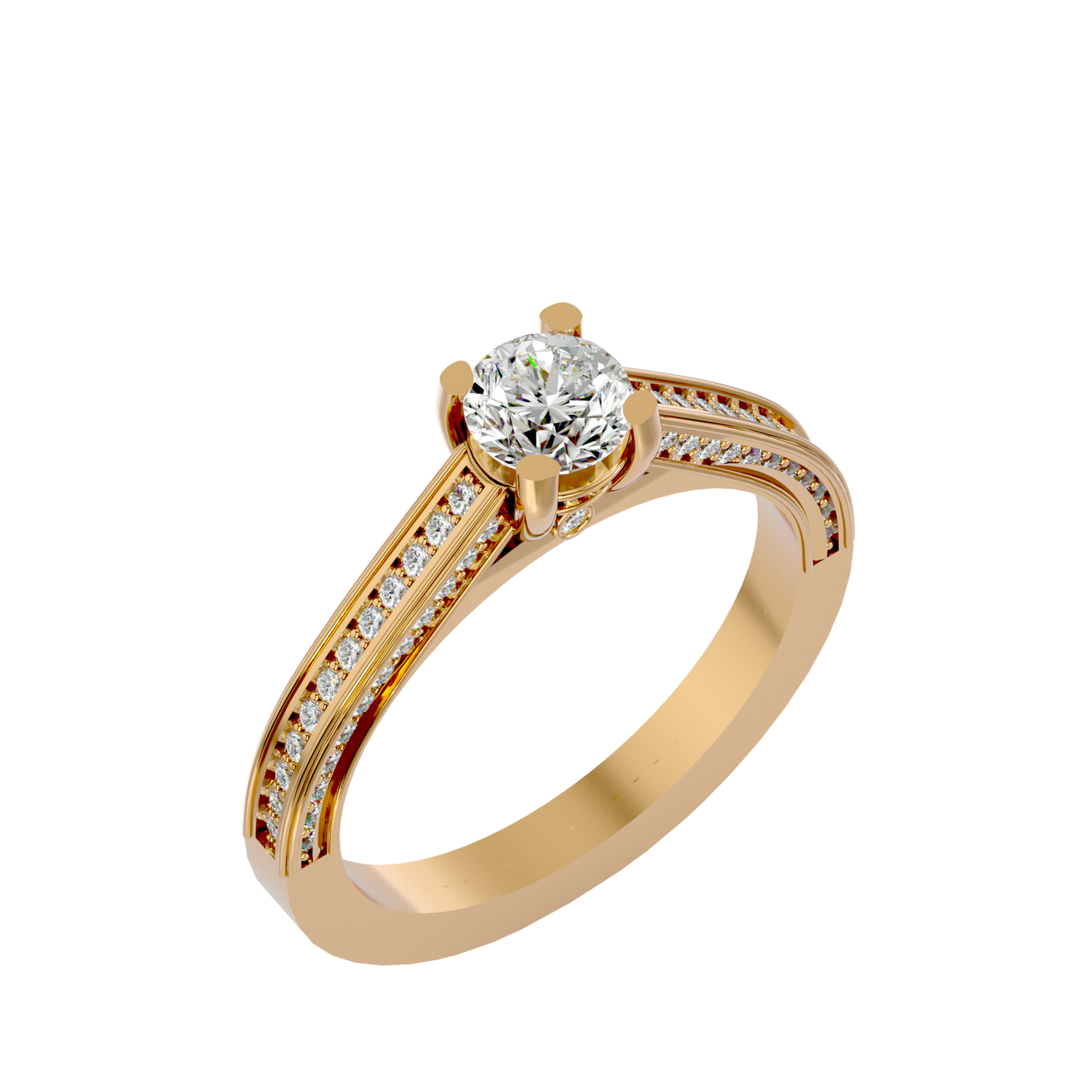 Keira Diamond Solitaire Ring