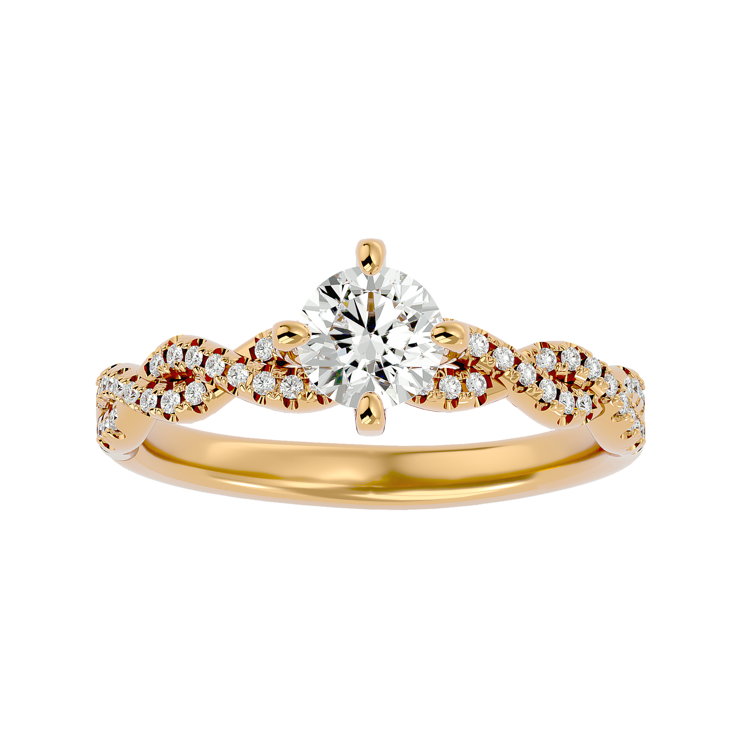 Lia Diamond Solitaire Ring