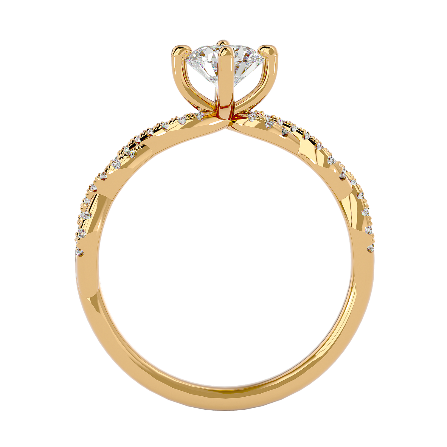 Lia Diamond Solitaire Ring