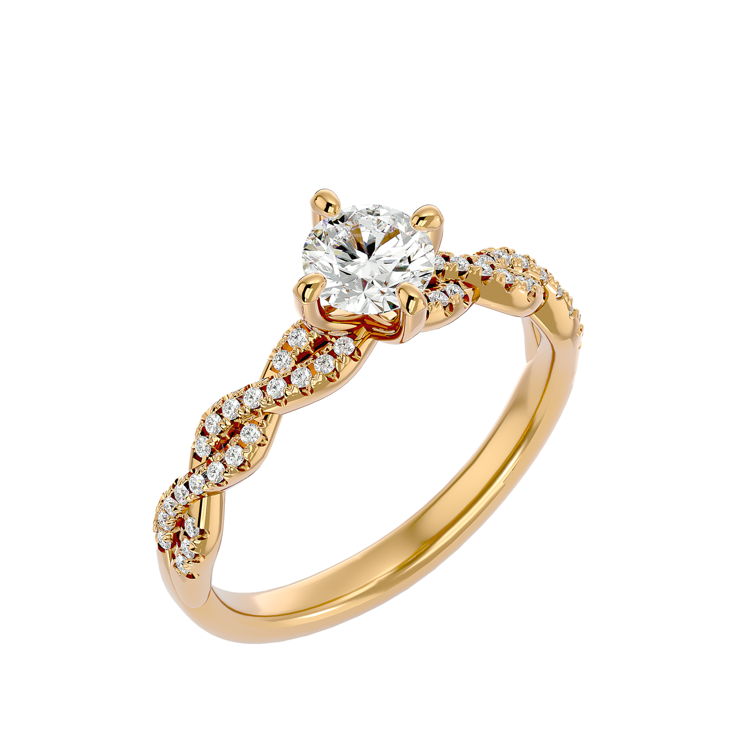 Lia Diamond Solitaire Ring
