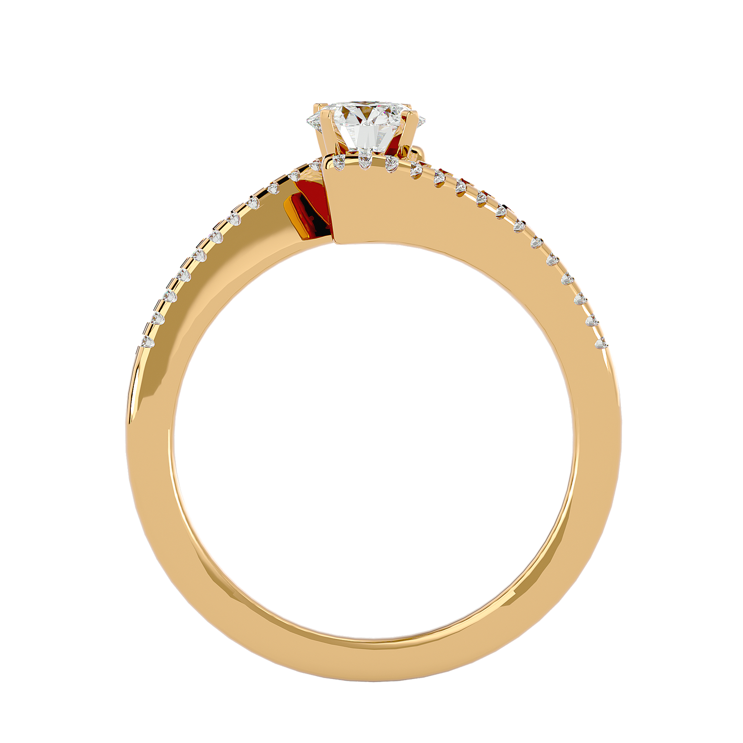 Allie Diamond Solitaire Ring