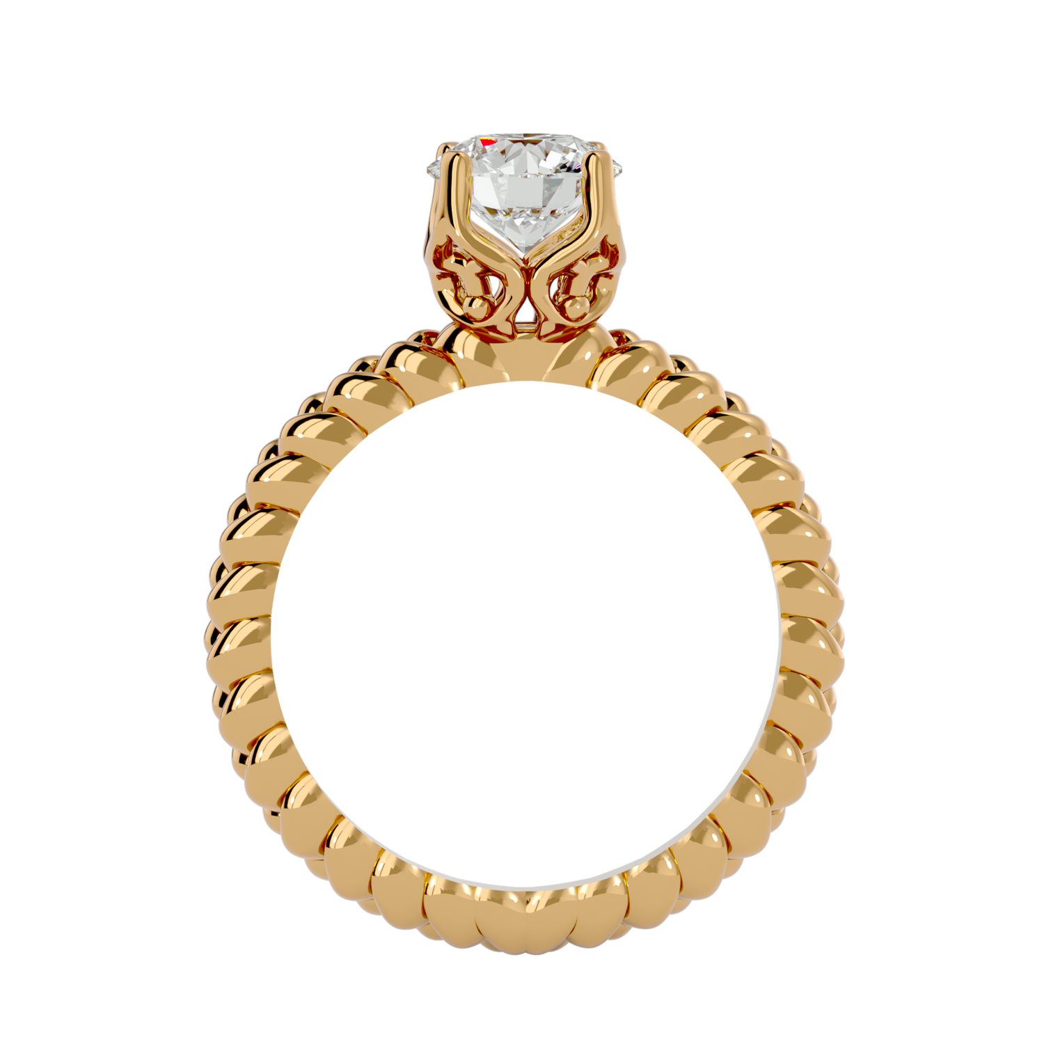 Leia Diamond Solitaire Ring