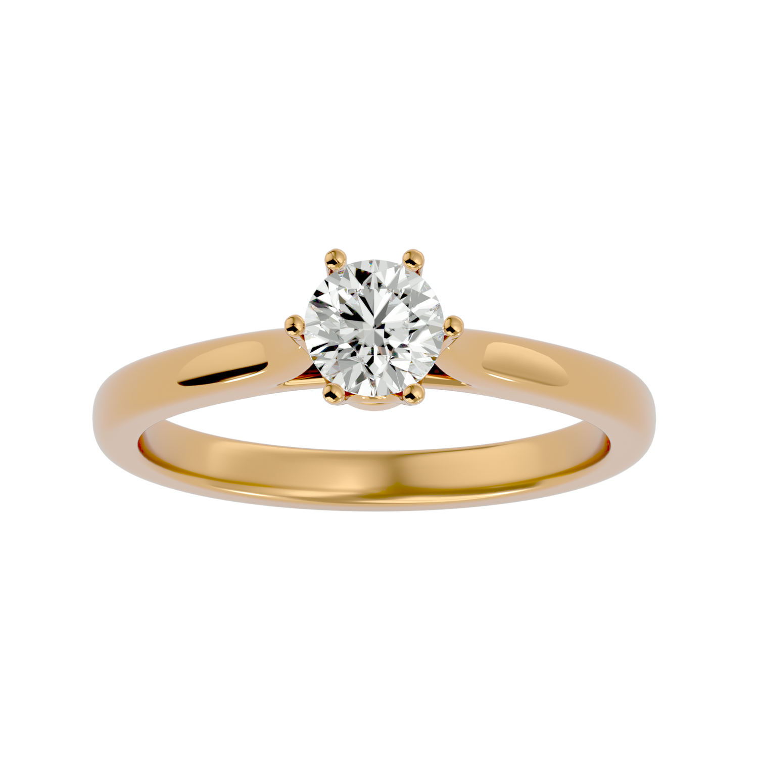 Talia Diamond Solitaire Ring