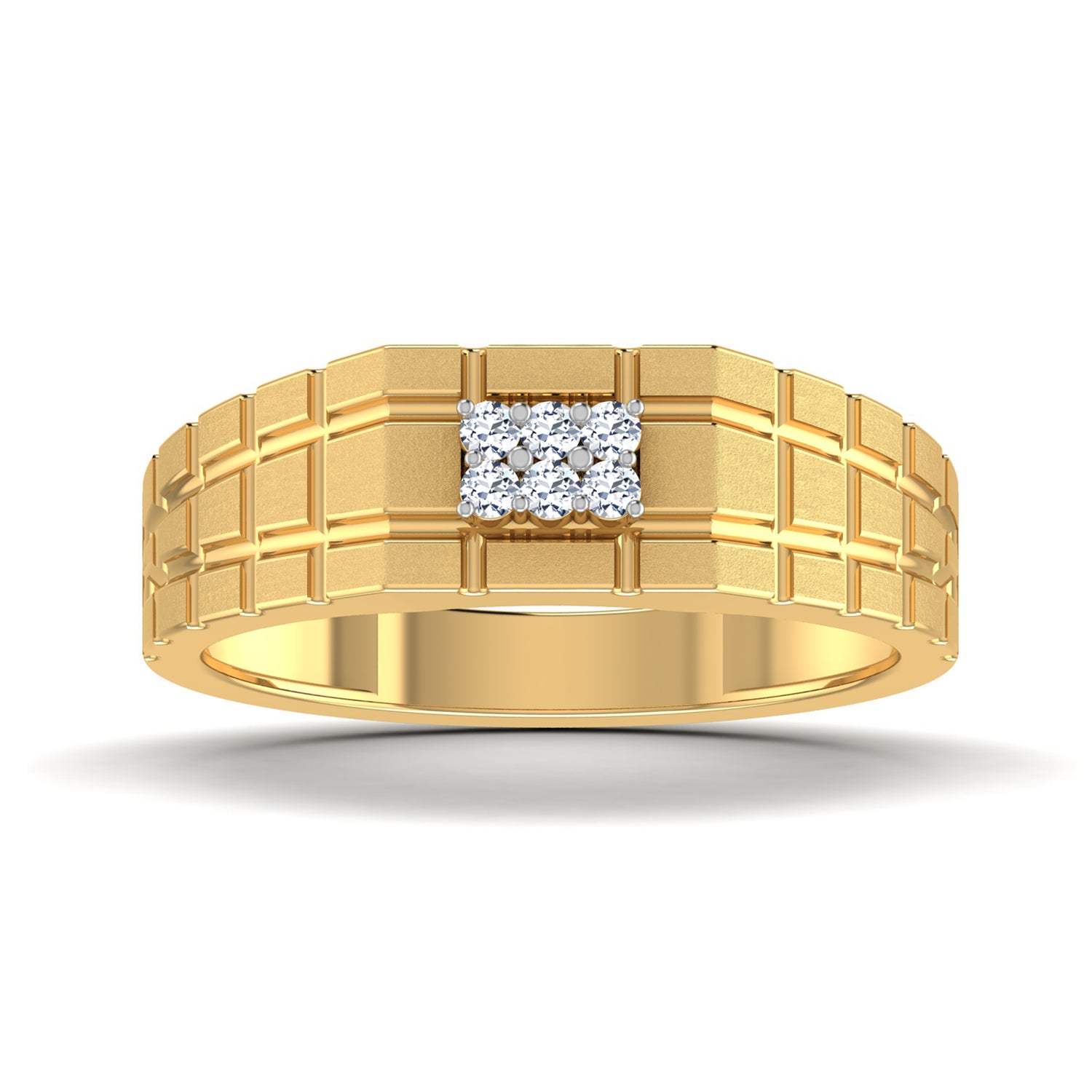 Eleanor Diamond Mens Ring