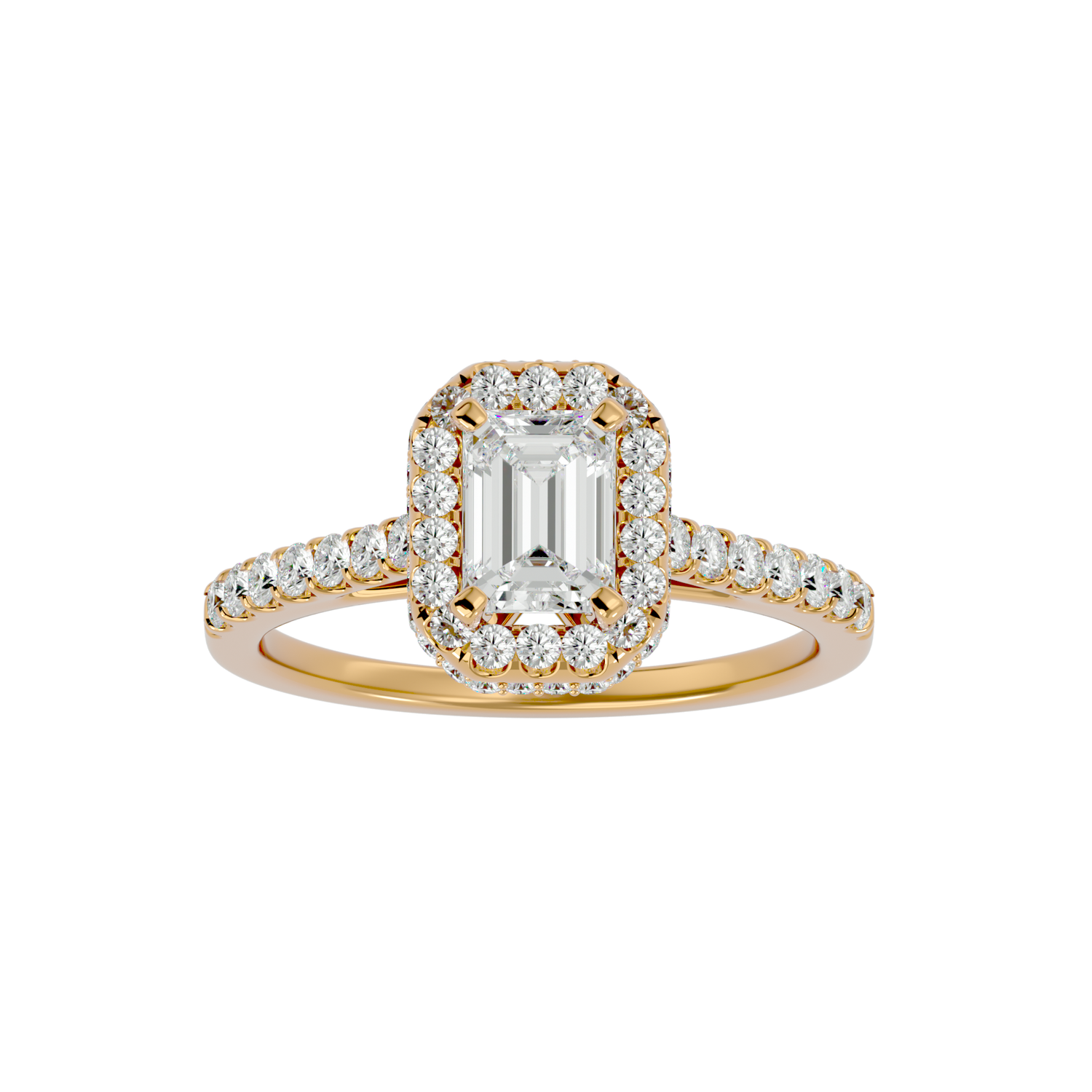 Makenzie Diamond Halo Ring