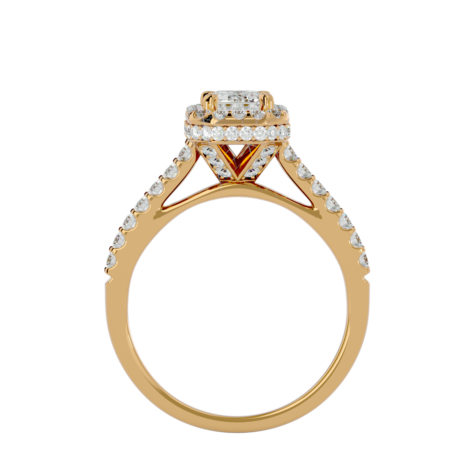 Makenzie Diamond Halo Ring