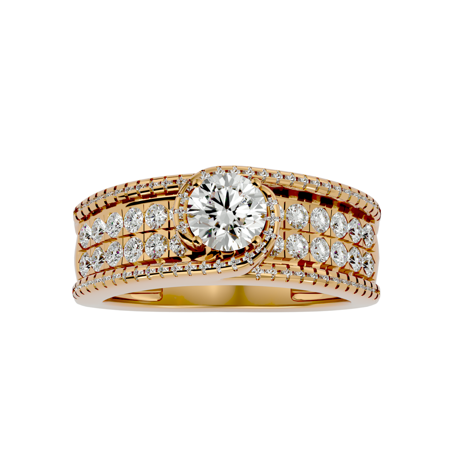 Miranda Diamond Solitaire Ring