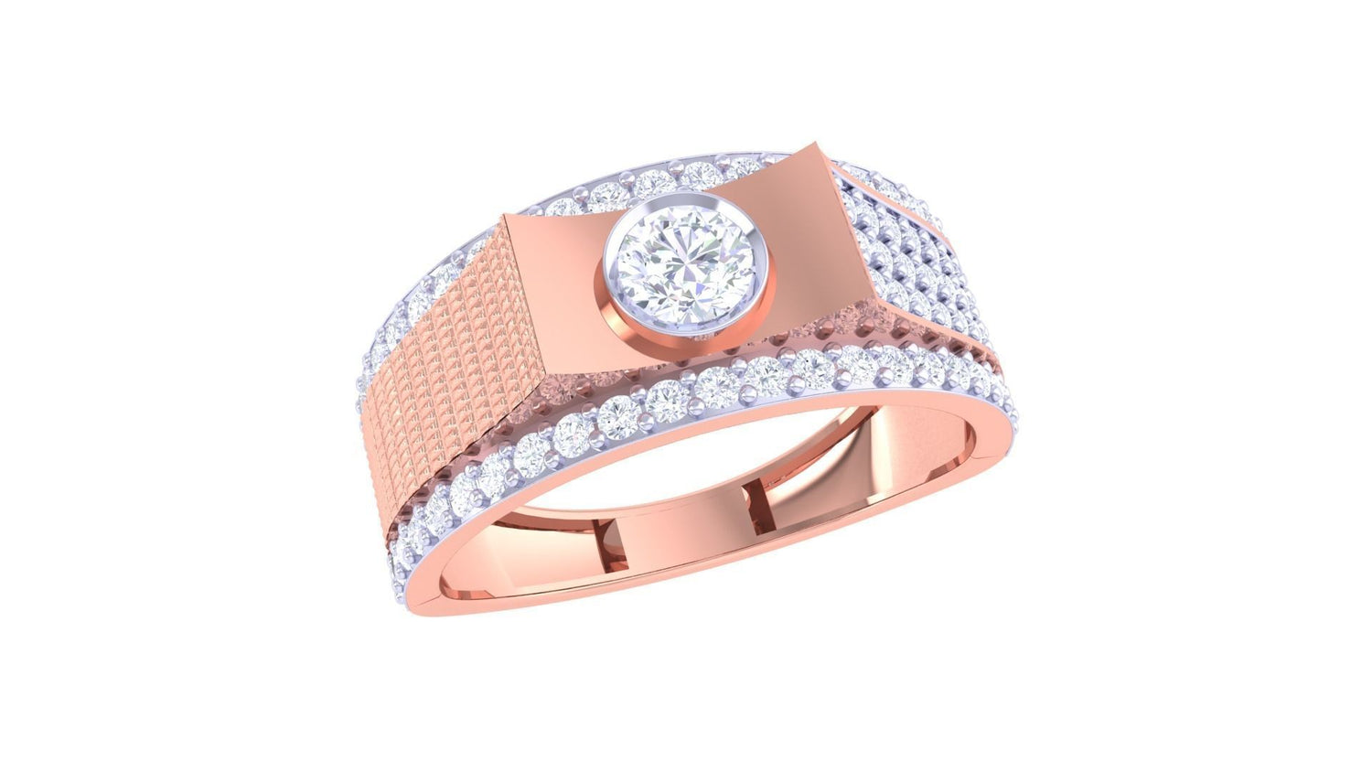 Sophie Diamond Mens Ring