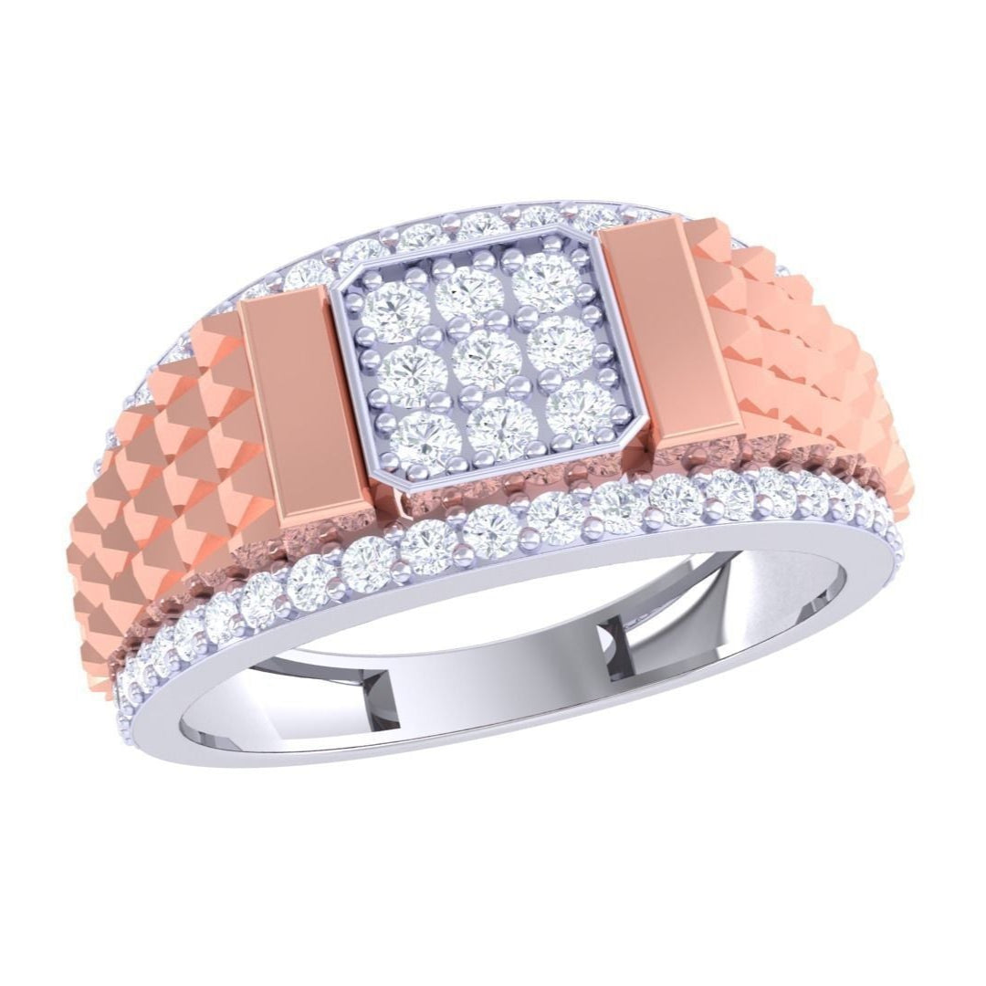Caterina Diamond Mens Ring