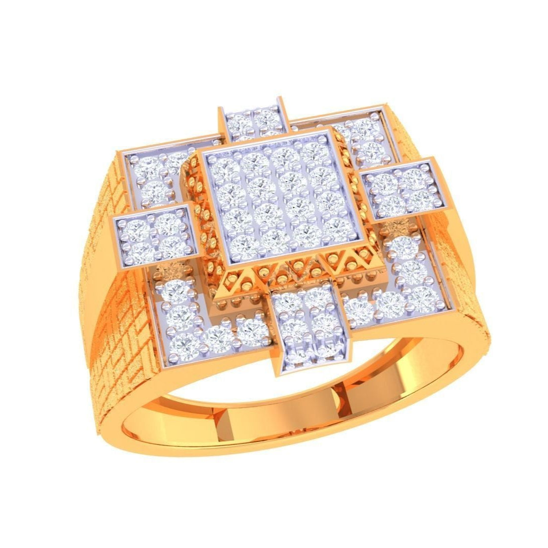 Bethany Diamond Mens Ring