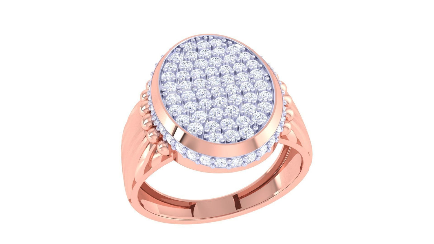 Caledonia Diamond Mens Ring