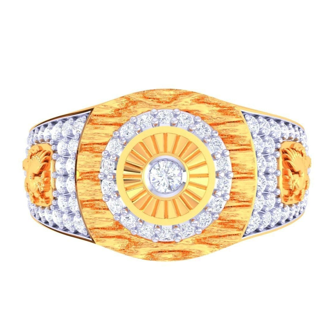 Bijou Diamond Mens Ring