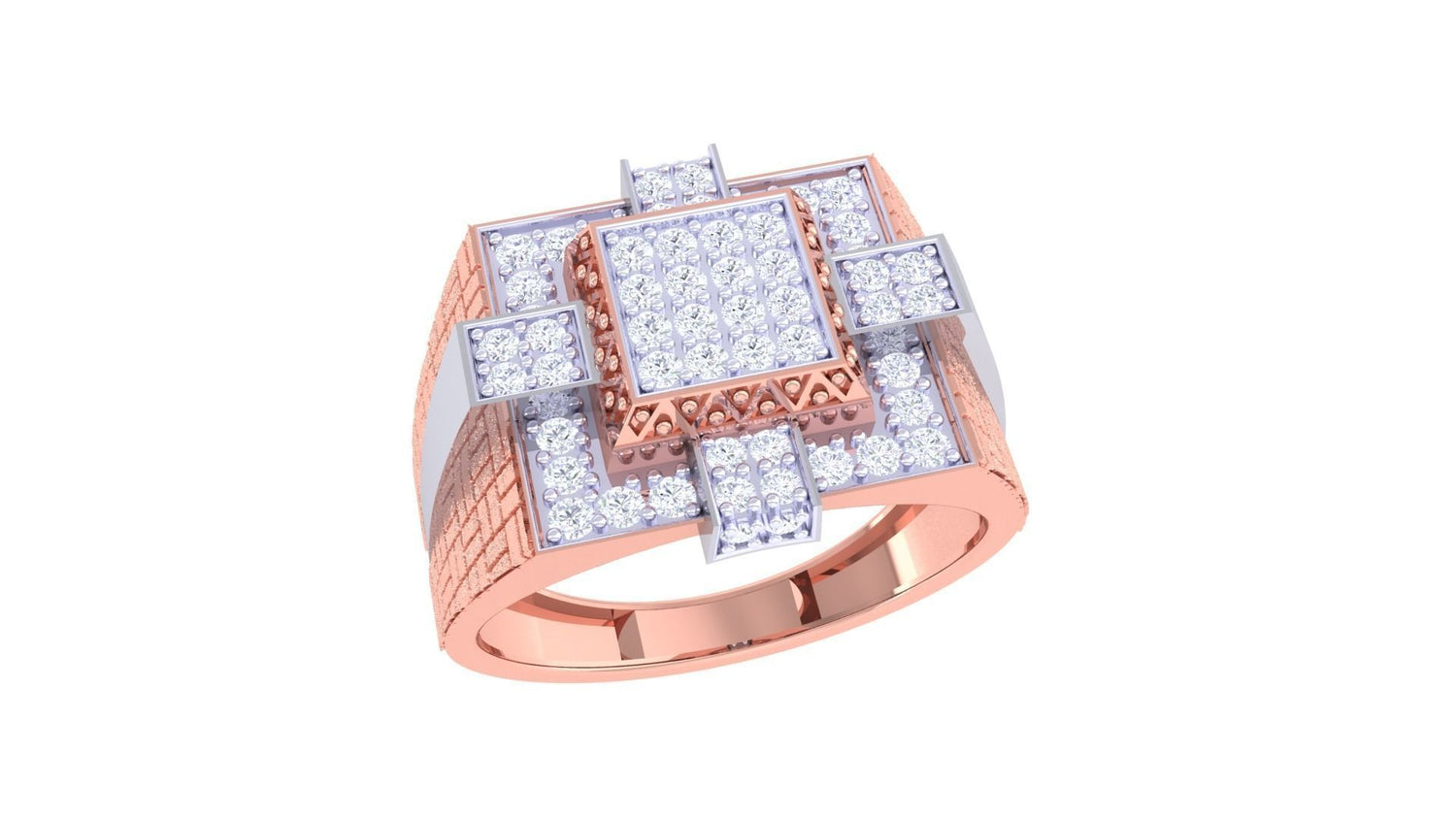 Bethany Diamond Mens Ring