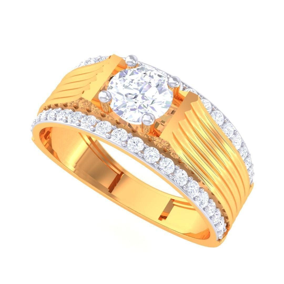 Morganna Diamond Mens Ring