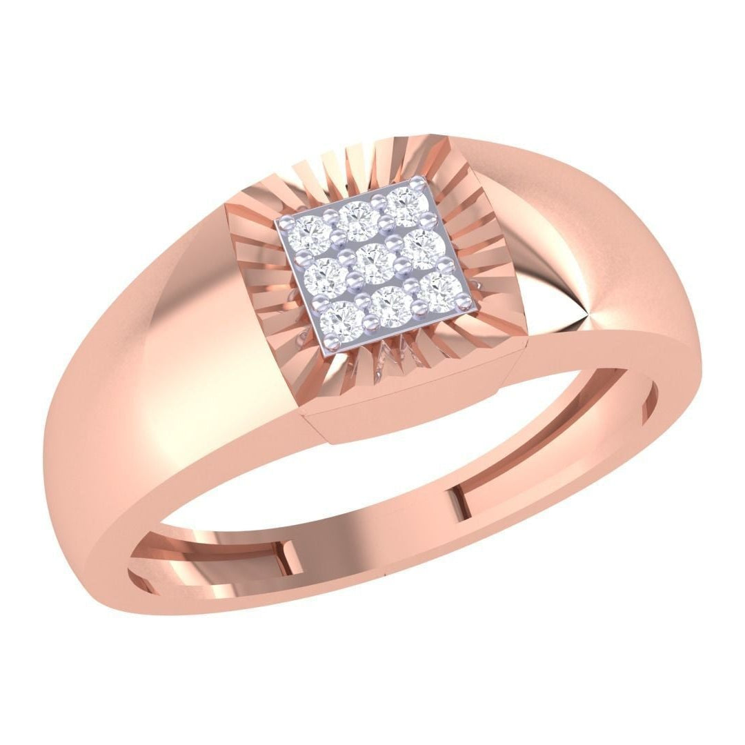 Cecelia Diamond Mens Ring