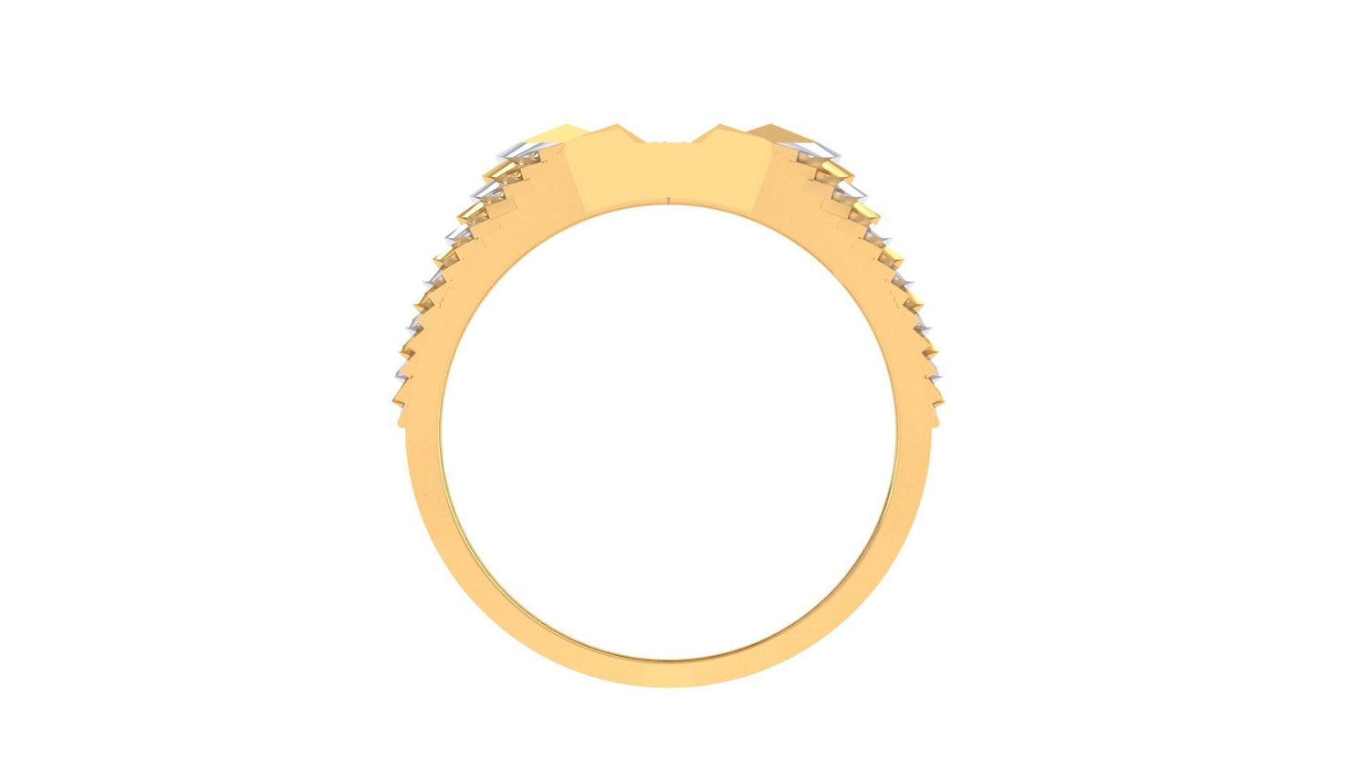 Harris Solitaire Mens Ring