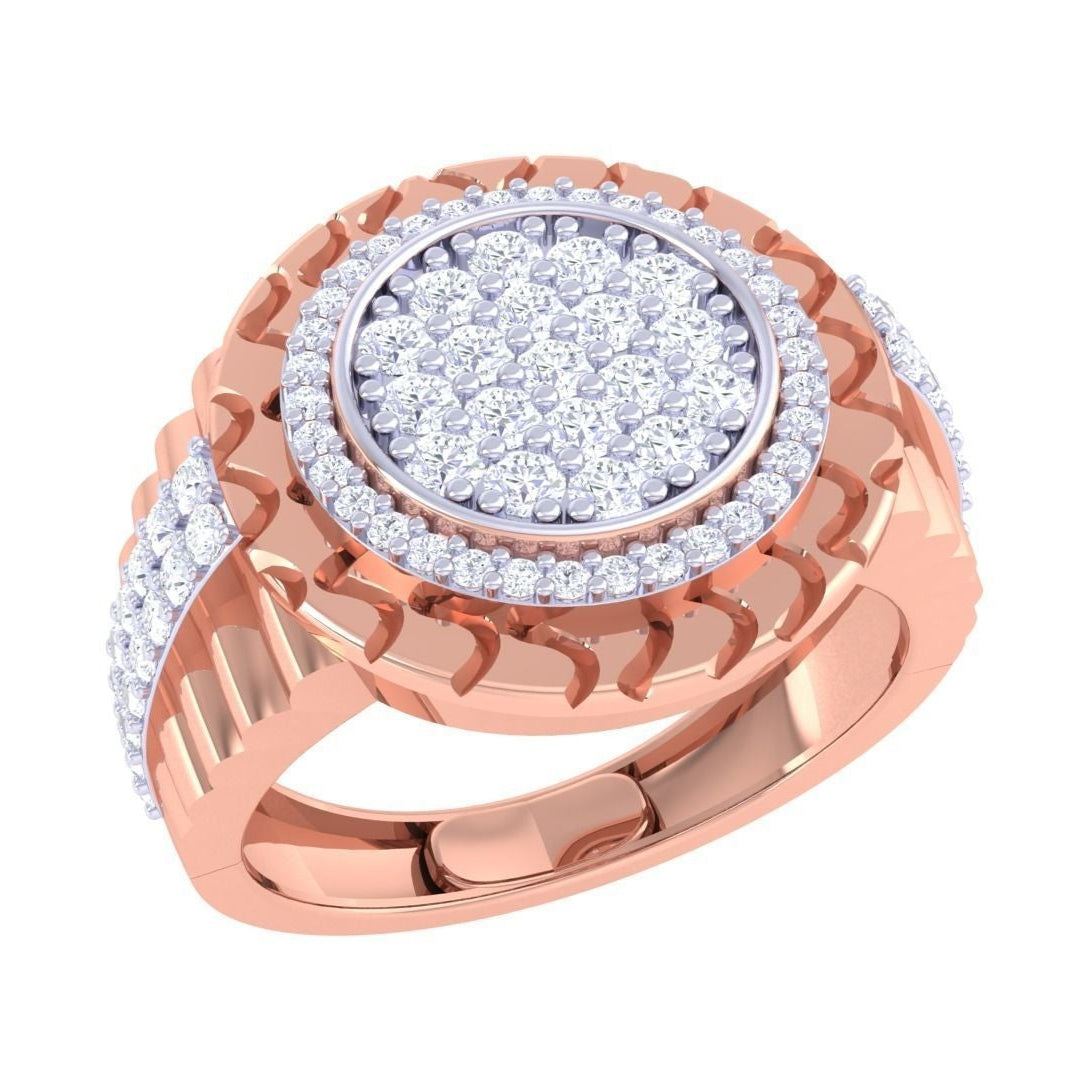 Cassandra Diamond Mens Ring