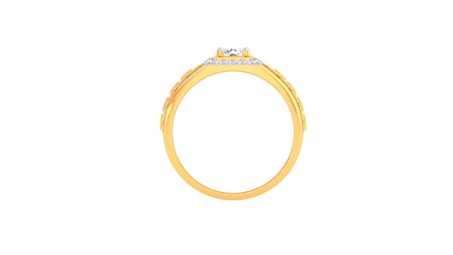 Mallory Diamond Mens Ring