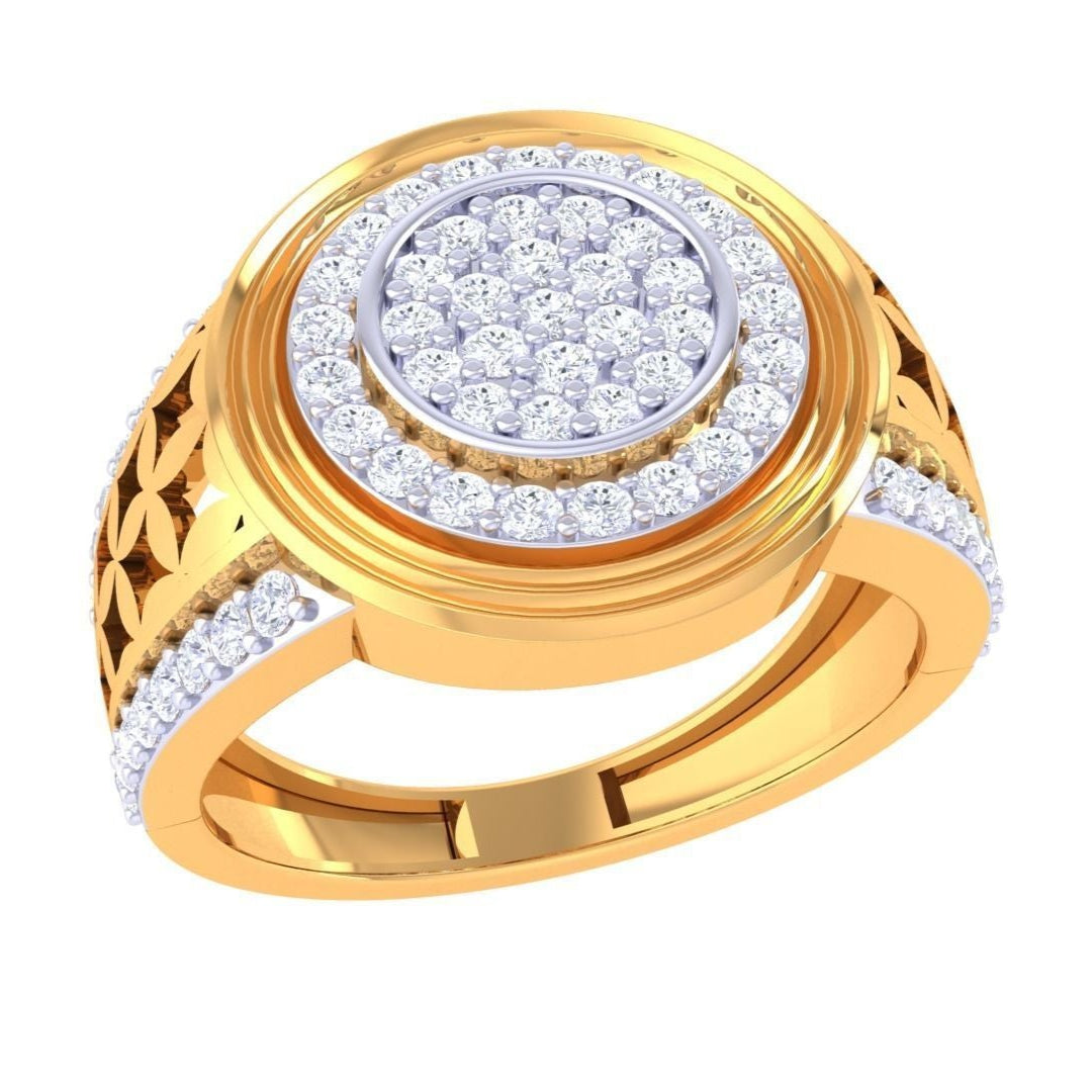 Carina Diamond Mens Ring