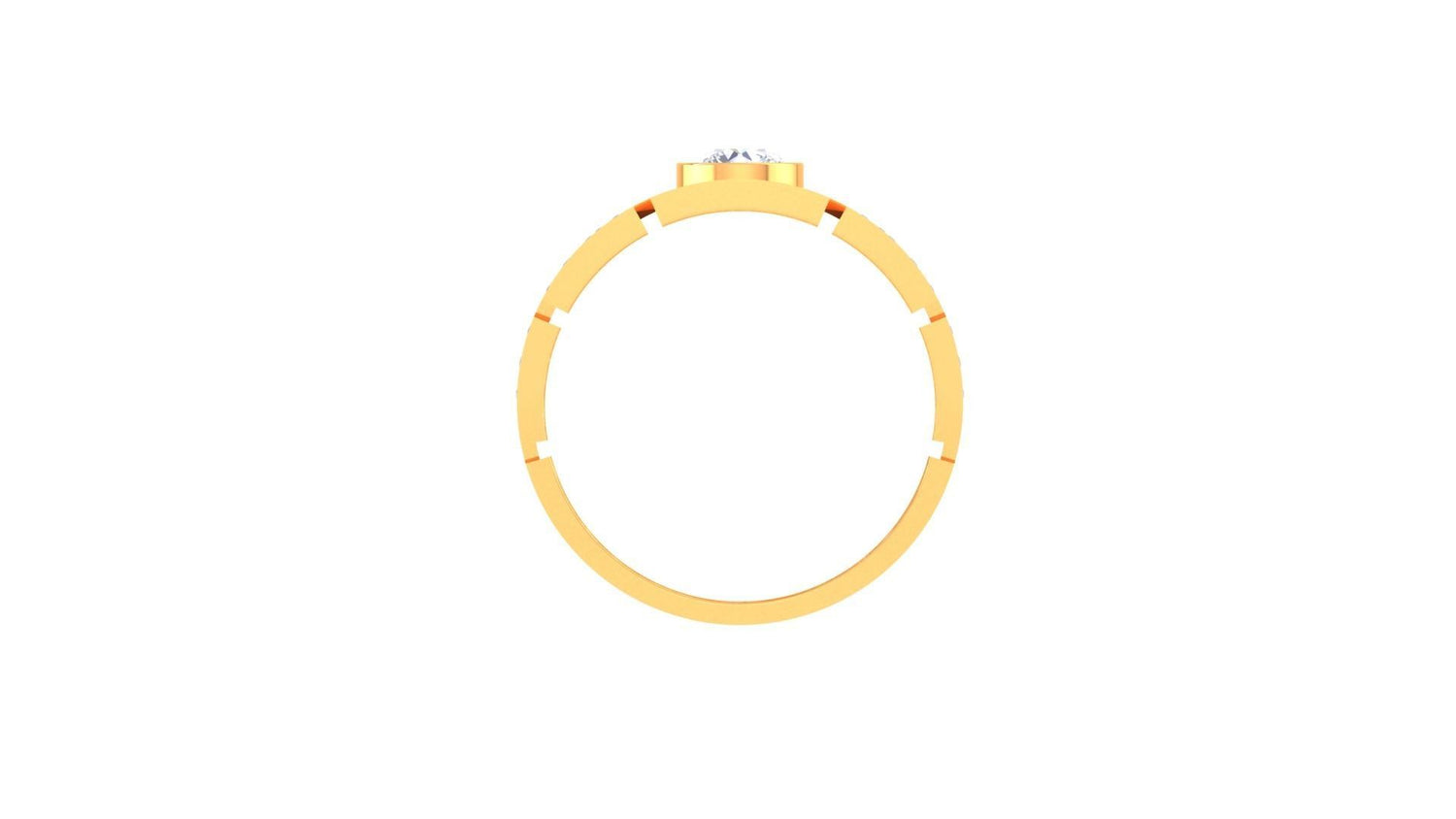 Lucinda Diamond Mens Ring