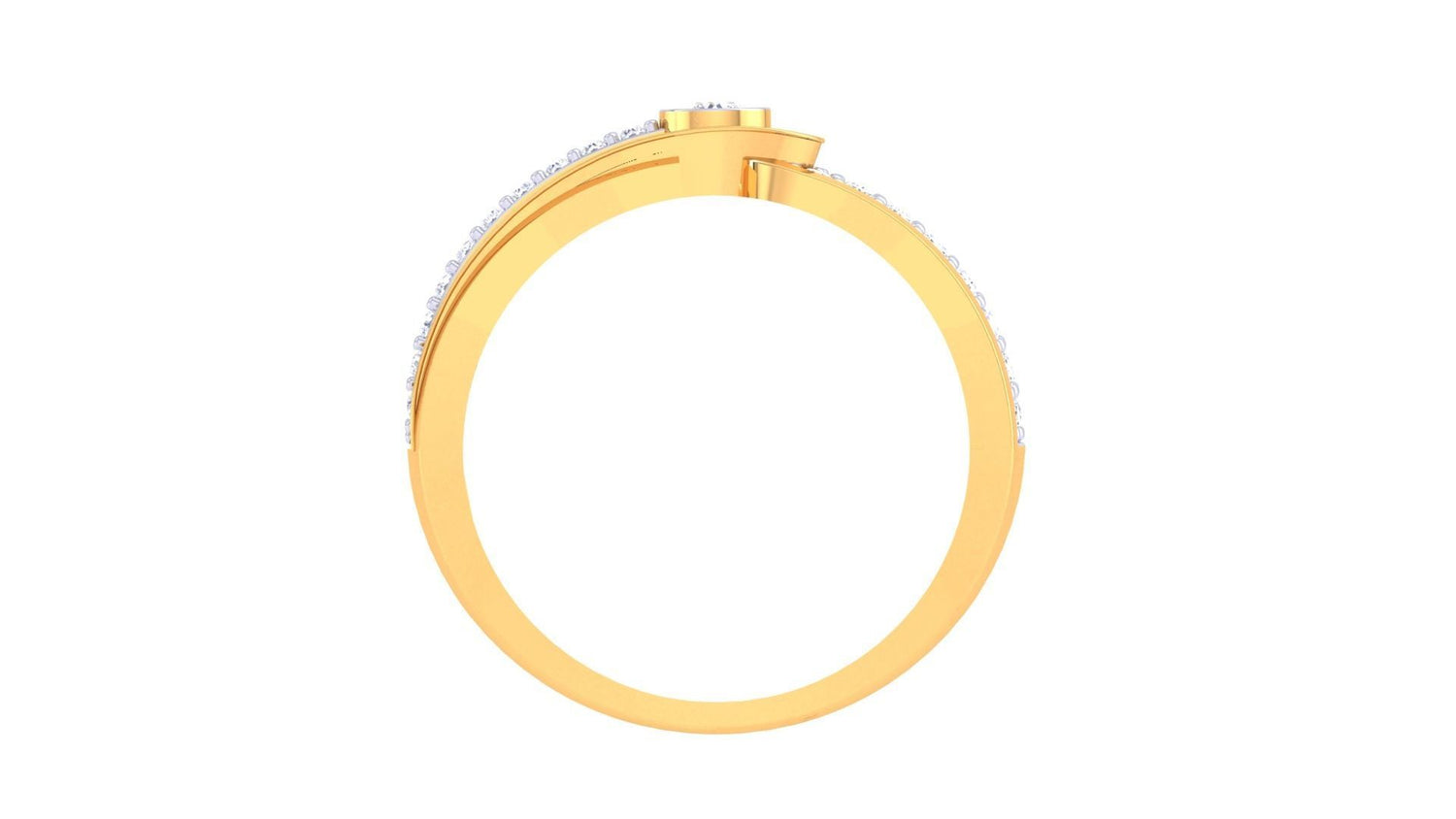 Alina Diamond Mens Ring