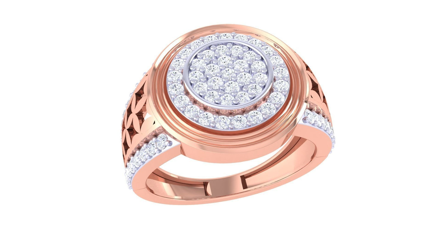 Carina Diamond Mens Ring