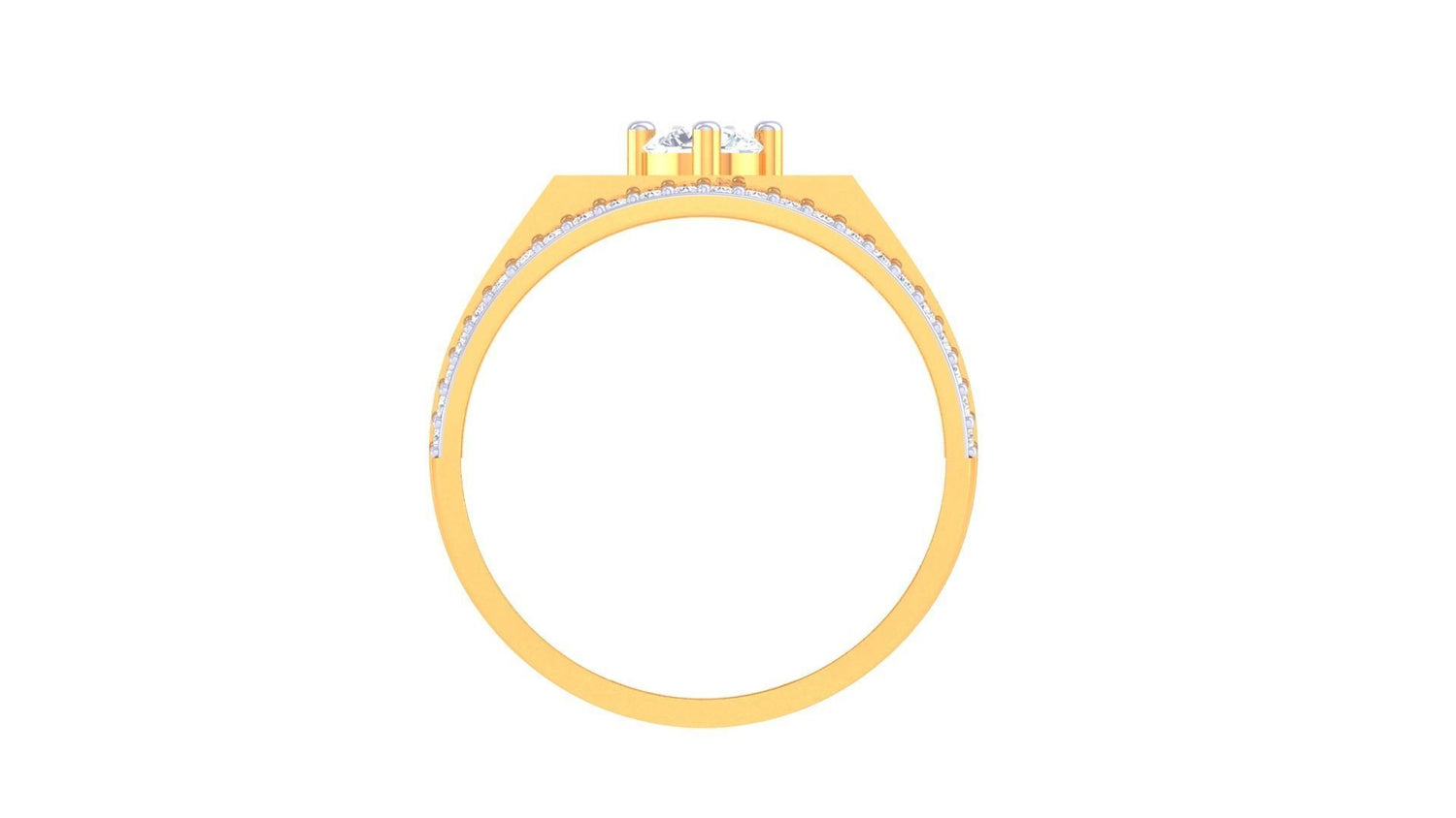Molly Diamond Mens Ring