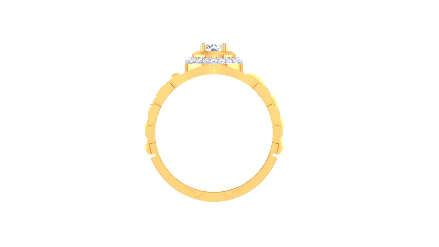 Madelina Diamond Mens Ring