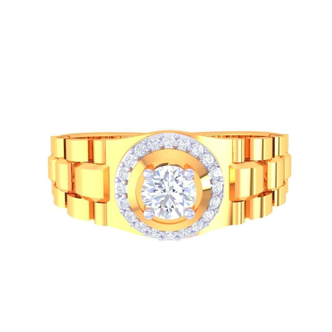 Madelina Diamond Mens Ring