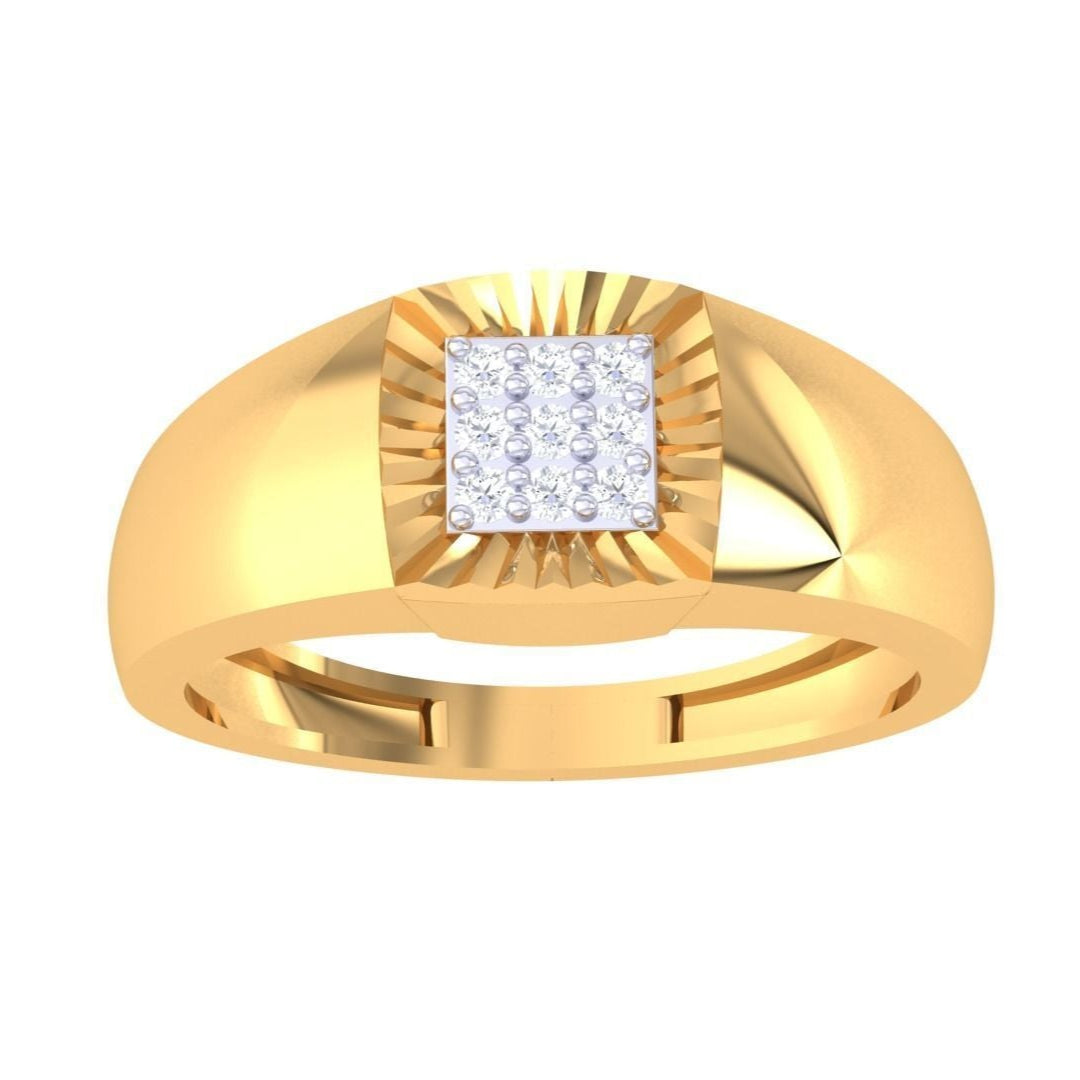 Cecelia Diamond Mens Ring