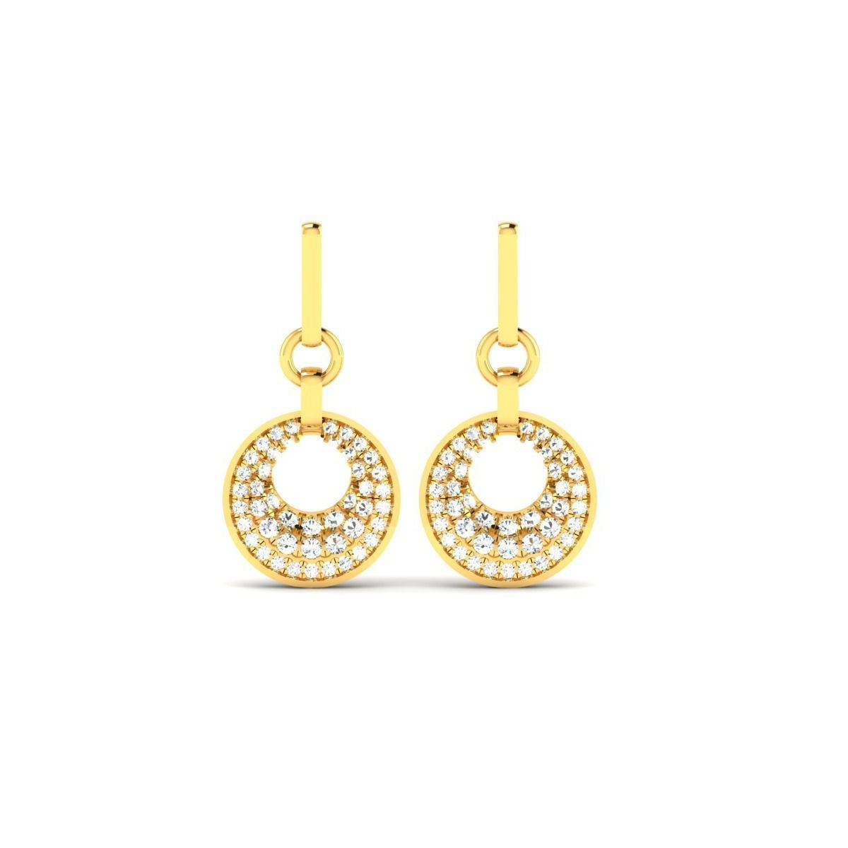Omega Diamond Earring