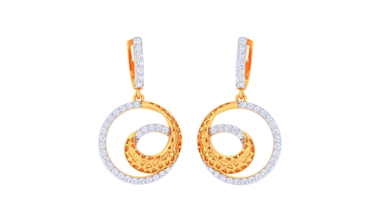 Alpha Diamond Earring